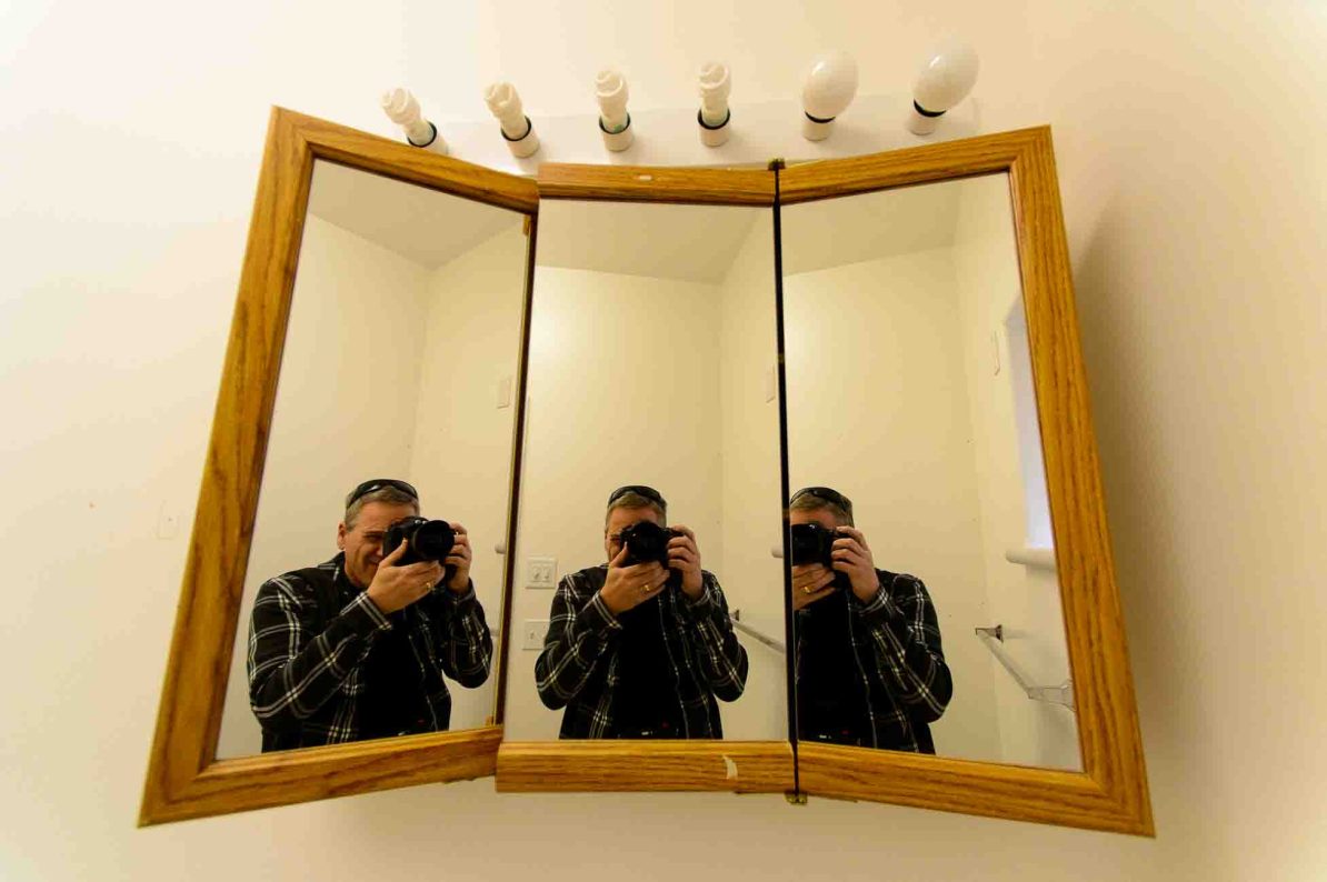 Trent Nelson  |  The Salt Lake Tribune
Mirror, Warren Jeffs' bathroom, former home of Warren Jeffs in Hildale, Wednesday April 5, 2017.