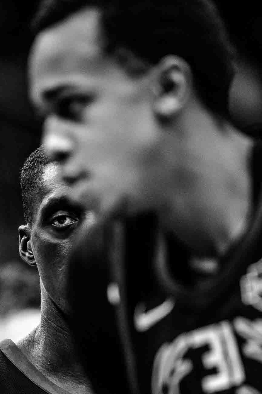 Milwaukee Bucks guard Tony Snell (21) as the Utah Jazz host the Milwaukee Bucks, NBA basketball in Salt Lake City Saturday November 25, 2017.