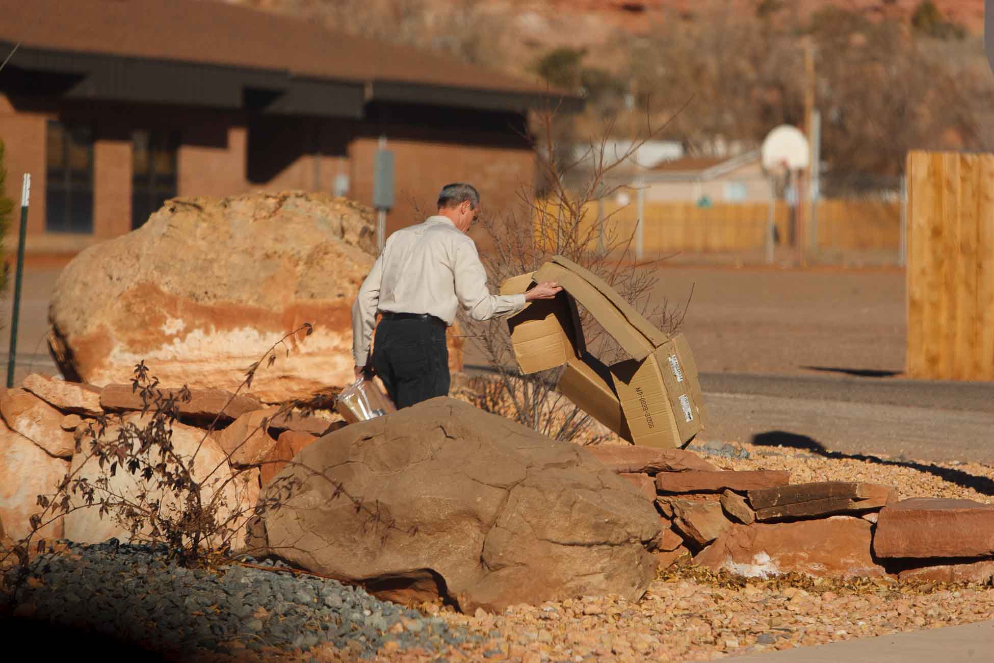 Trent Nelson  |  The Salt Lake Tribune
leroy jeffs, in Hildale, Utah, Saturday, January 14, 2012.