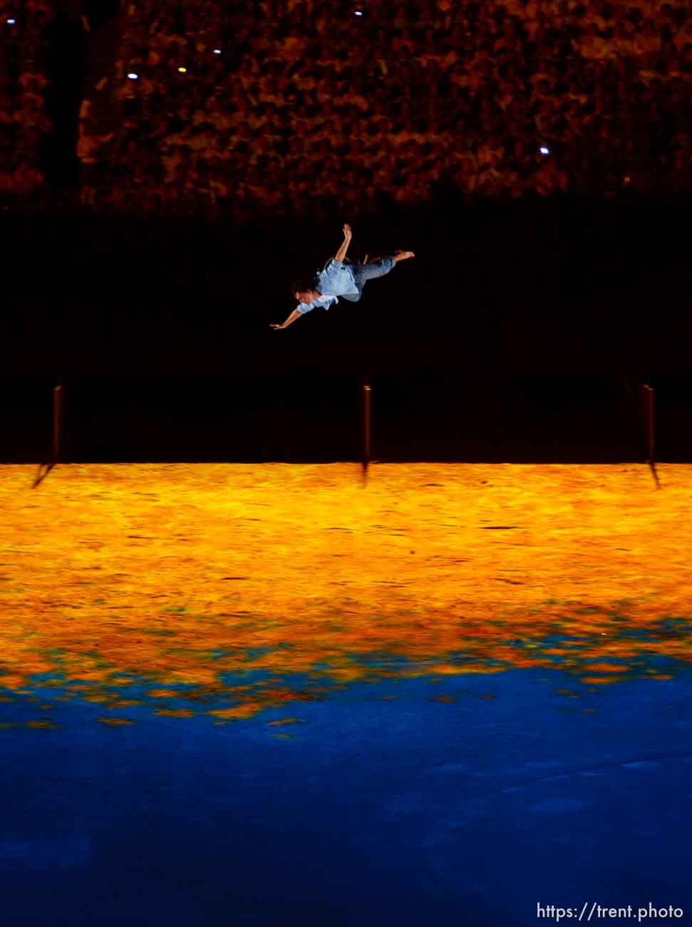 Trent Nelson  |  The Salt Lake Tribune
Opening Ceremony of the XXI Olympic Winter Games at BC Place in Vancouver, Friday, February 12, 2010.