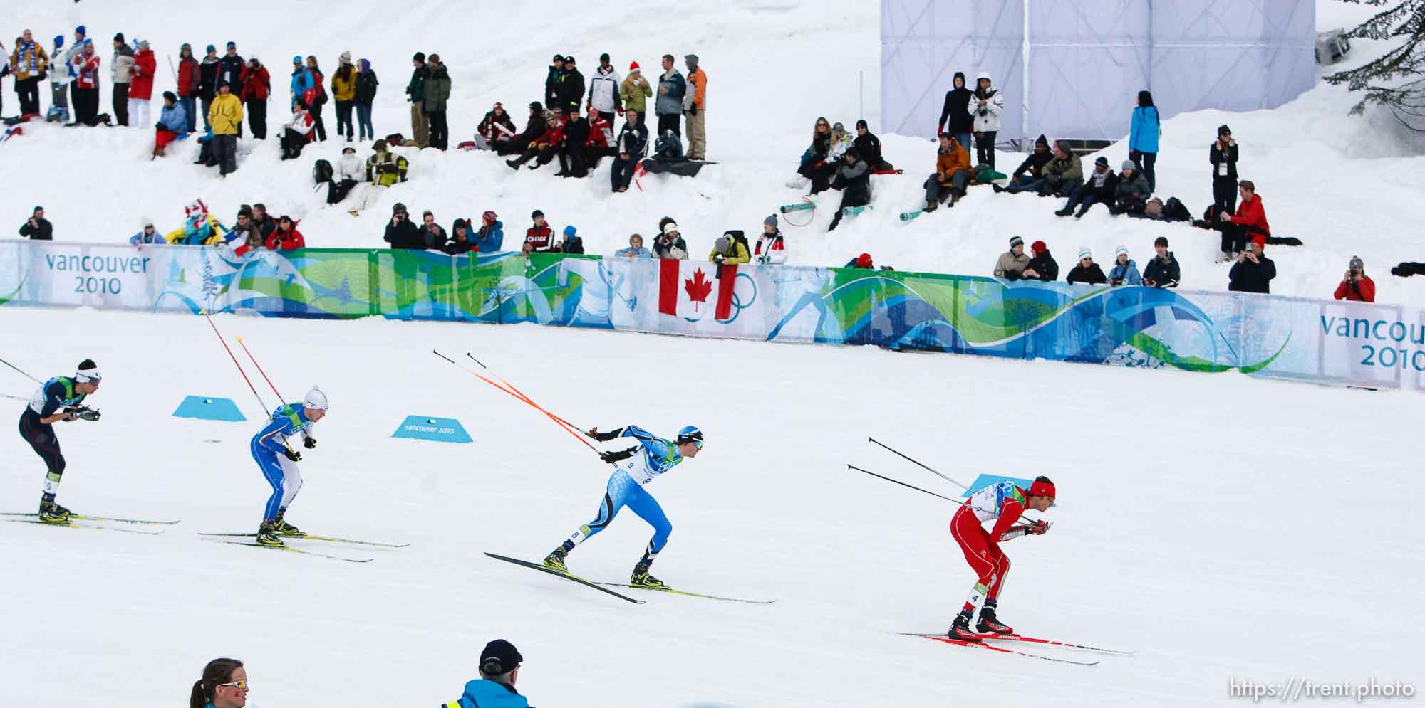 Trent Nelson  |  The Salt Lake Tribune
Whistler Olympic Park's Cross Country Skiing Stadium, scene of the Mens Individual NH/10 km, Cross Country, Nordic Combined, at the XXI Olympic Winter Games in Whistler, Sunday, February 14, 2010.