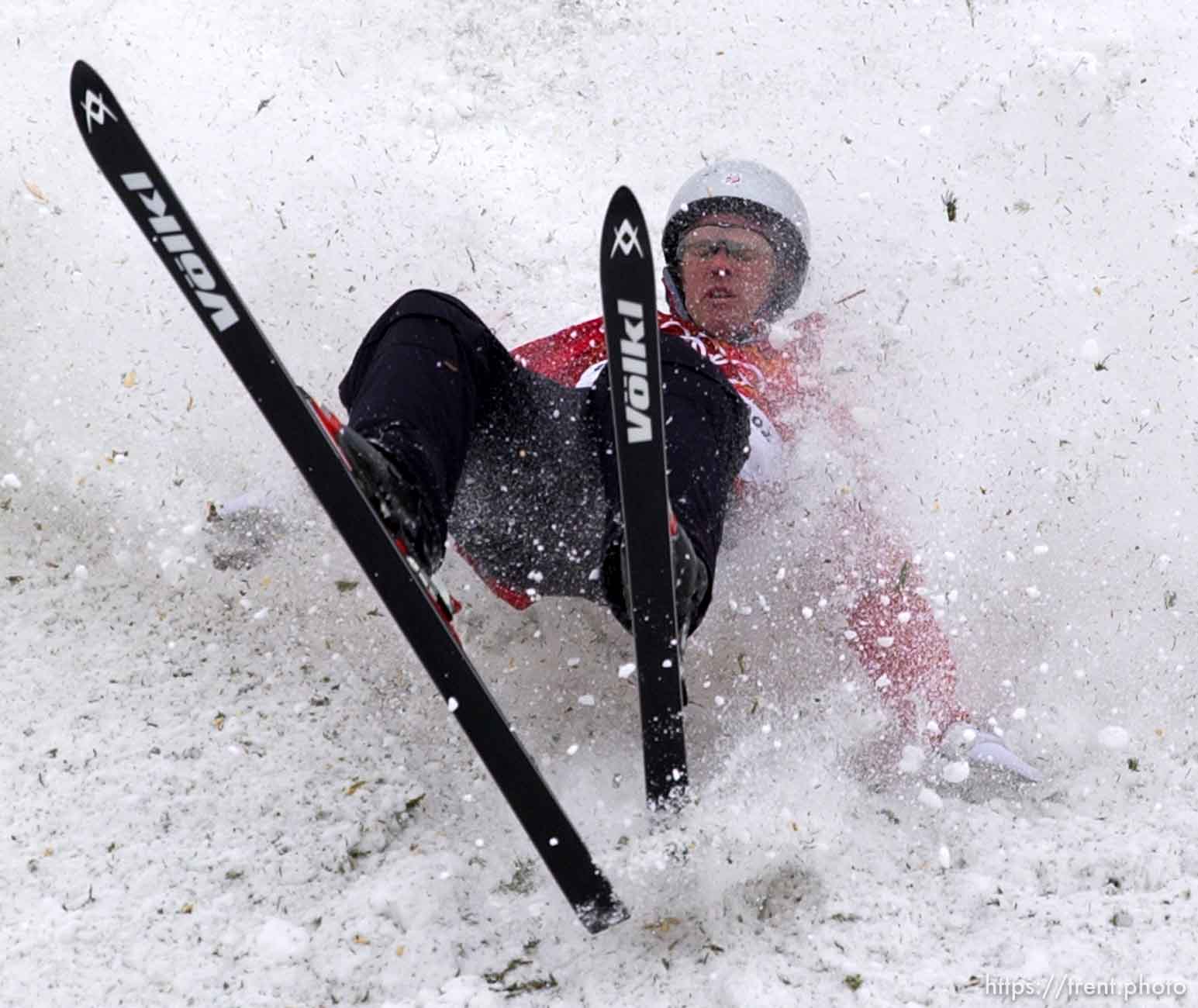 Eric Bergoust. Men's Aerials Final, Tuesday at Deer Valley, 2002 Olympic Winter Games. ; 02.19.2002, 1:18:24 PM