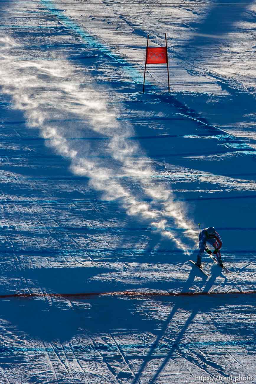 Julia Mancuso, USA, placed ninth, Ladies' Super-G, at the XXI Olympic Winter Games in Whistler, Saturday, February 20, 2010.