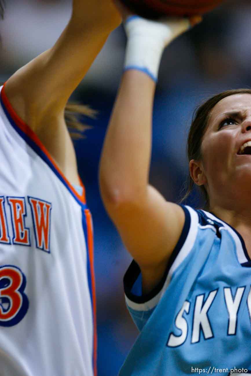 Taylorsville - Timpview vs. Sky View High School, 4A Girls State Basketball Championships at Salt Lake Community College.