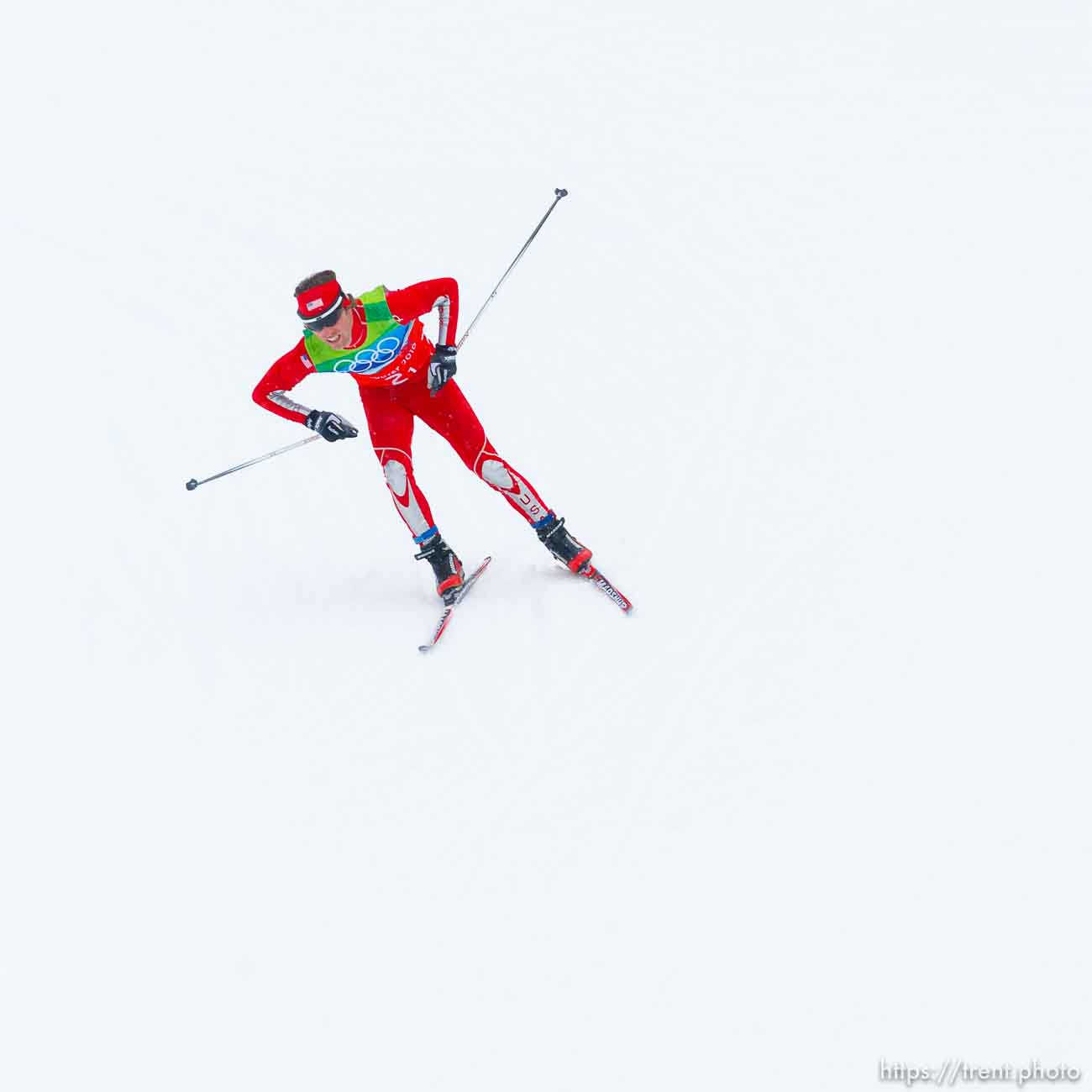 Team 4x5km Nordic Combined on the cross country track at the Whistler Olympic Park, XXI Olympic Winter Games in Whistler, Tuesday, February 23, 2010. Brett Camerota