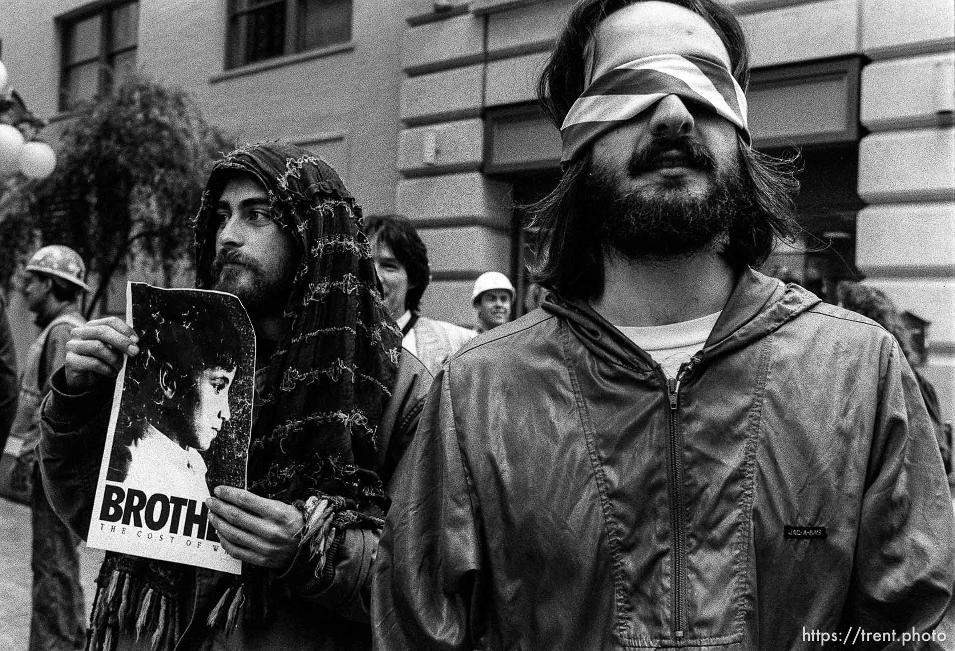 Gulf War protesters