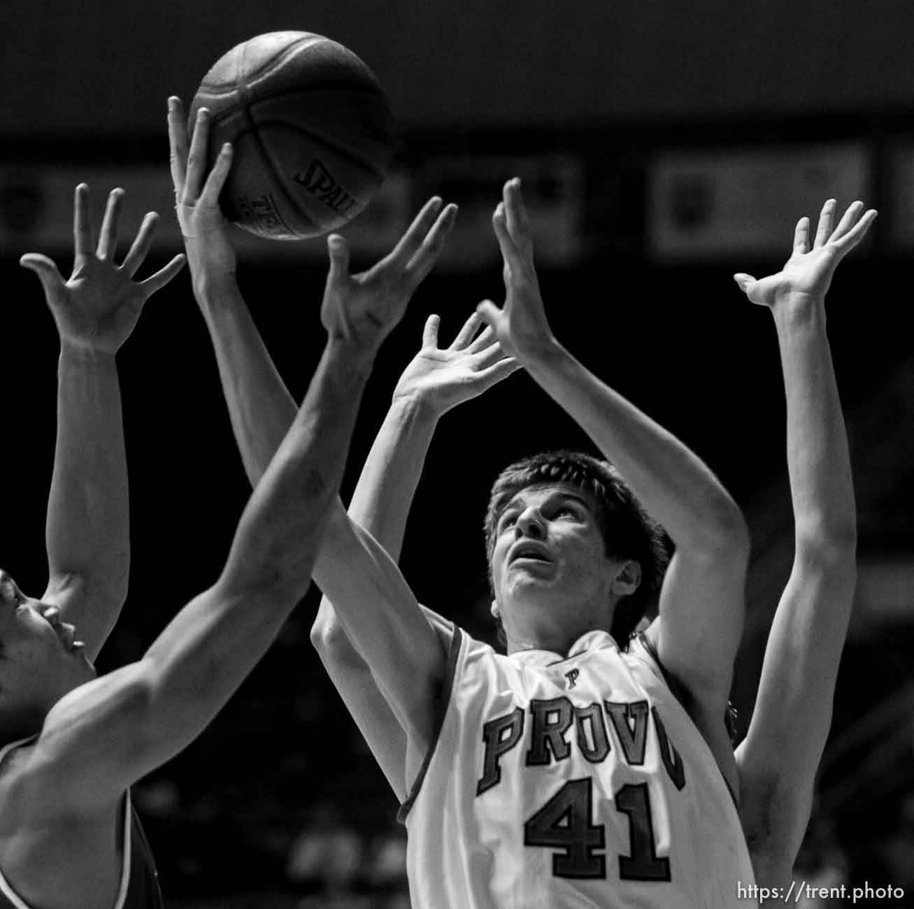 provo's chris collinsworth. Ogden - Provo vs. Granger High School boys basketball, 4A State Basketball Championships at the Dee Events Center Wednesday.