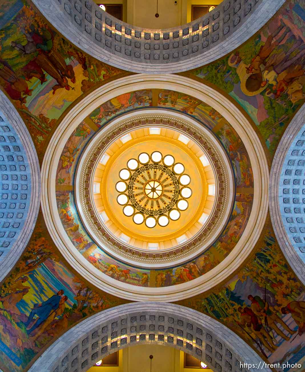 Trent Nelson  |  The Salt Lake Tribune
The dome of the State Capitol Building in Salt Lake City, Friday, February 28, 2014.