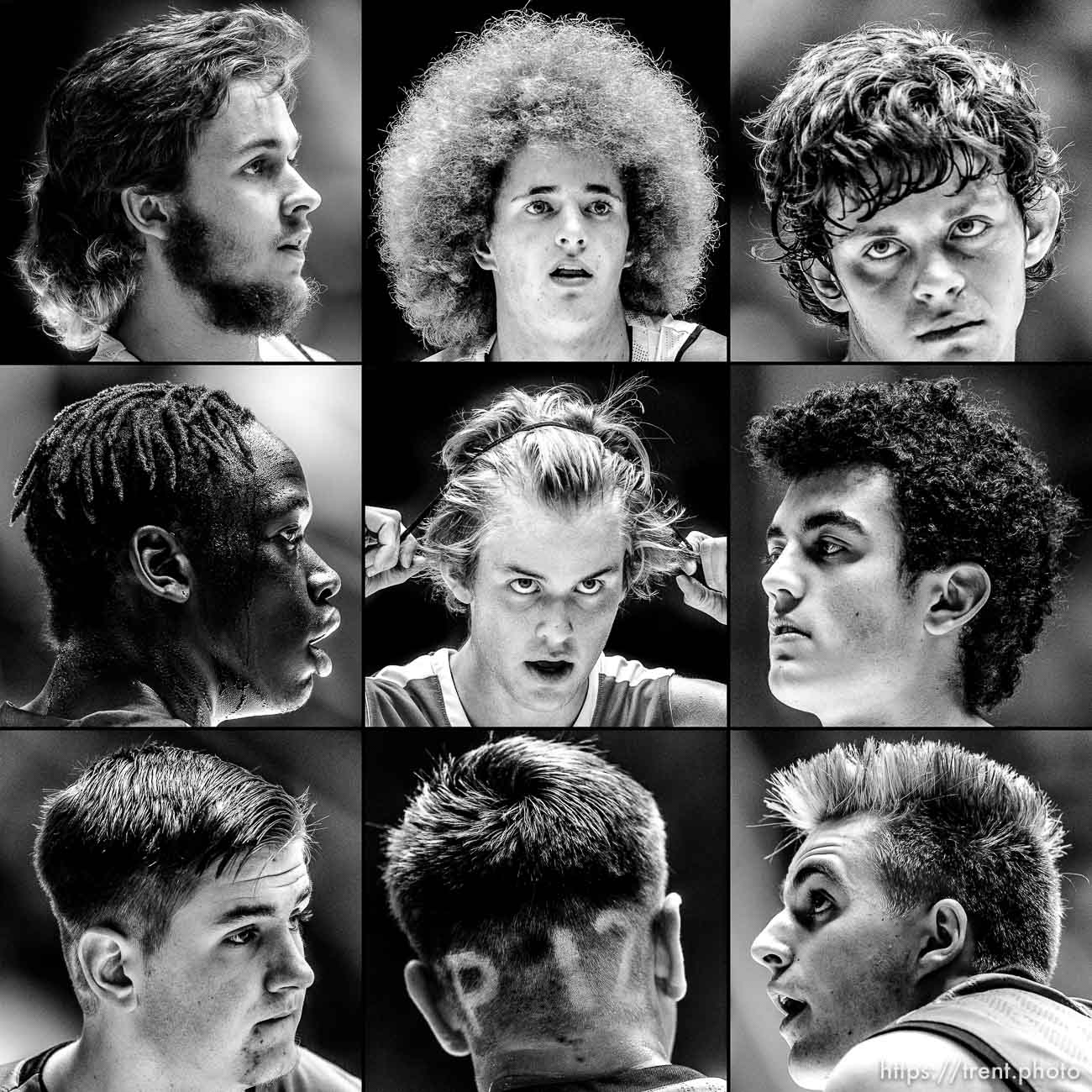 The Hairstyles of High School Basketball
