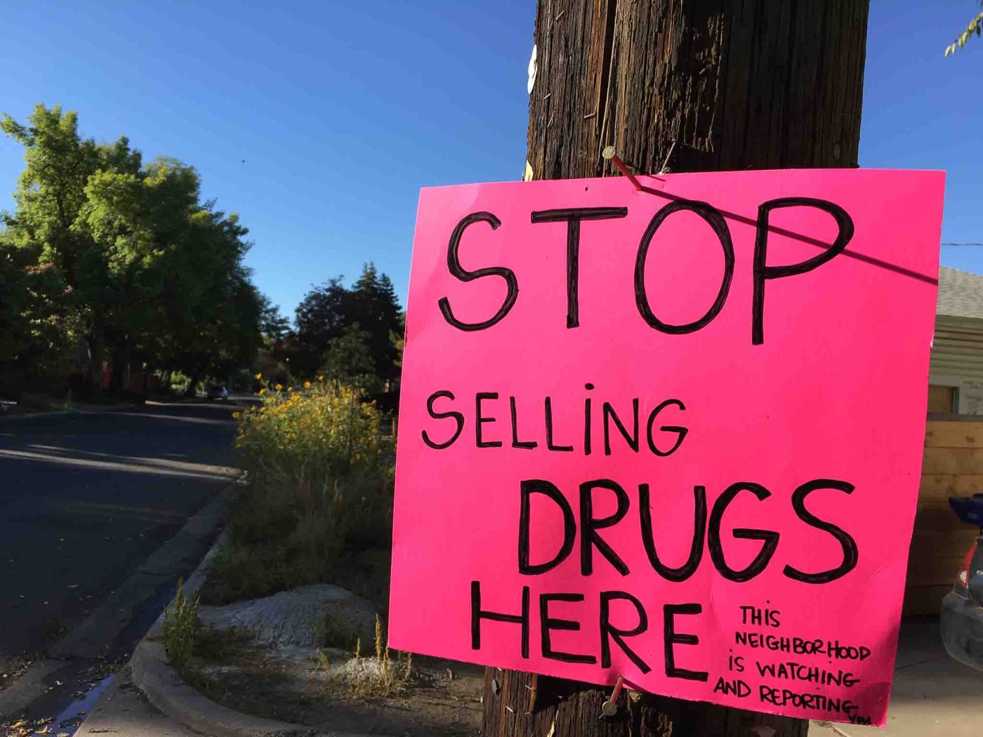 Stop Selling Drugs Here