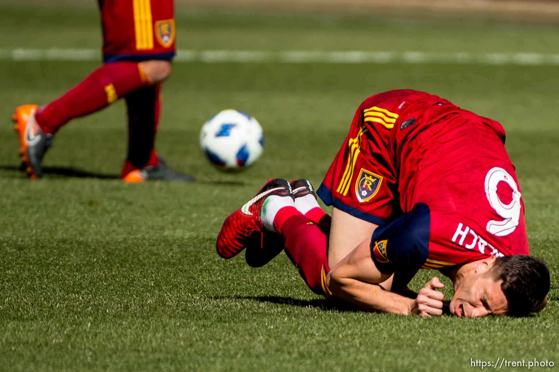 Real Salt Lake midfielder Damir Kreilach (6).