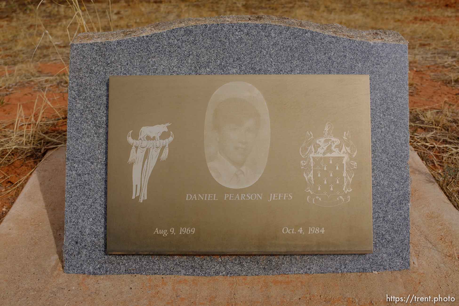 Daniel Pearson Jeffs, 1969-1984. Isaac W. Carling Memorial Park, Colorado City, Friday March 16, 2018.