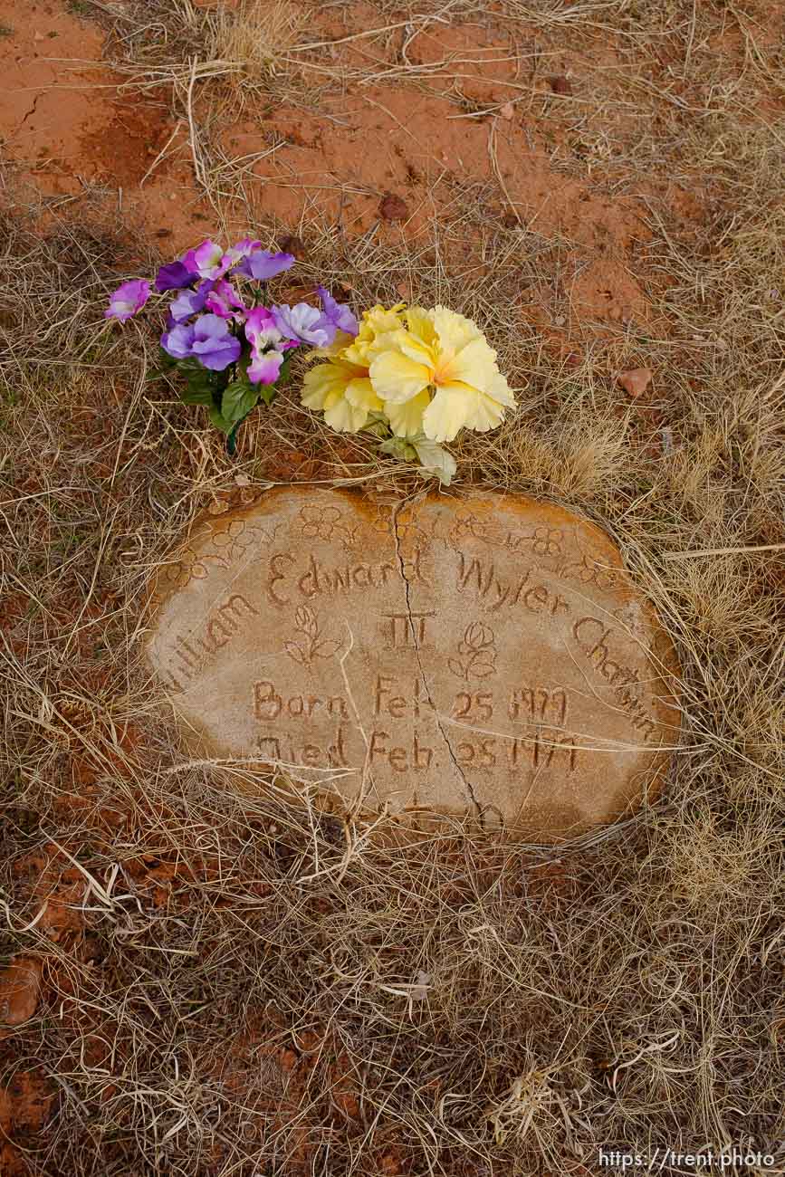 William Edward Wyler Chatwin, 1979. Isaac W. Carling Memorial Park, Colorado City, Friday March 16, 2018.