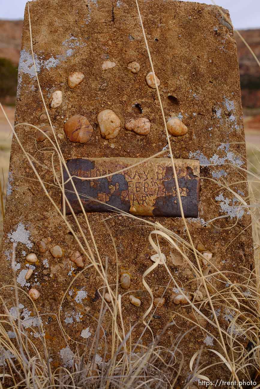 Wilford Ray Black, 1923-1931. Isaac W. Carling Memorial Park, Colorado City, Friday March 16, 2018.