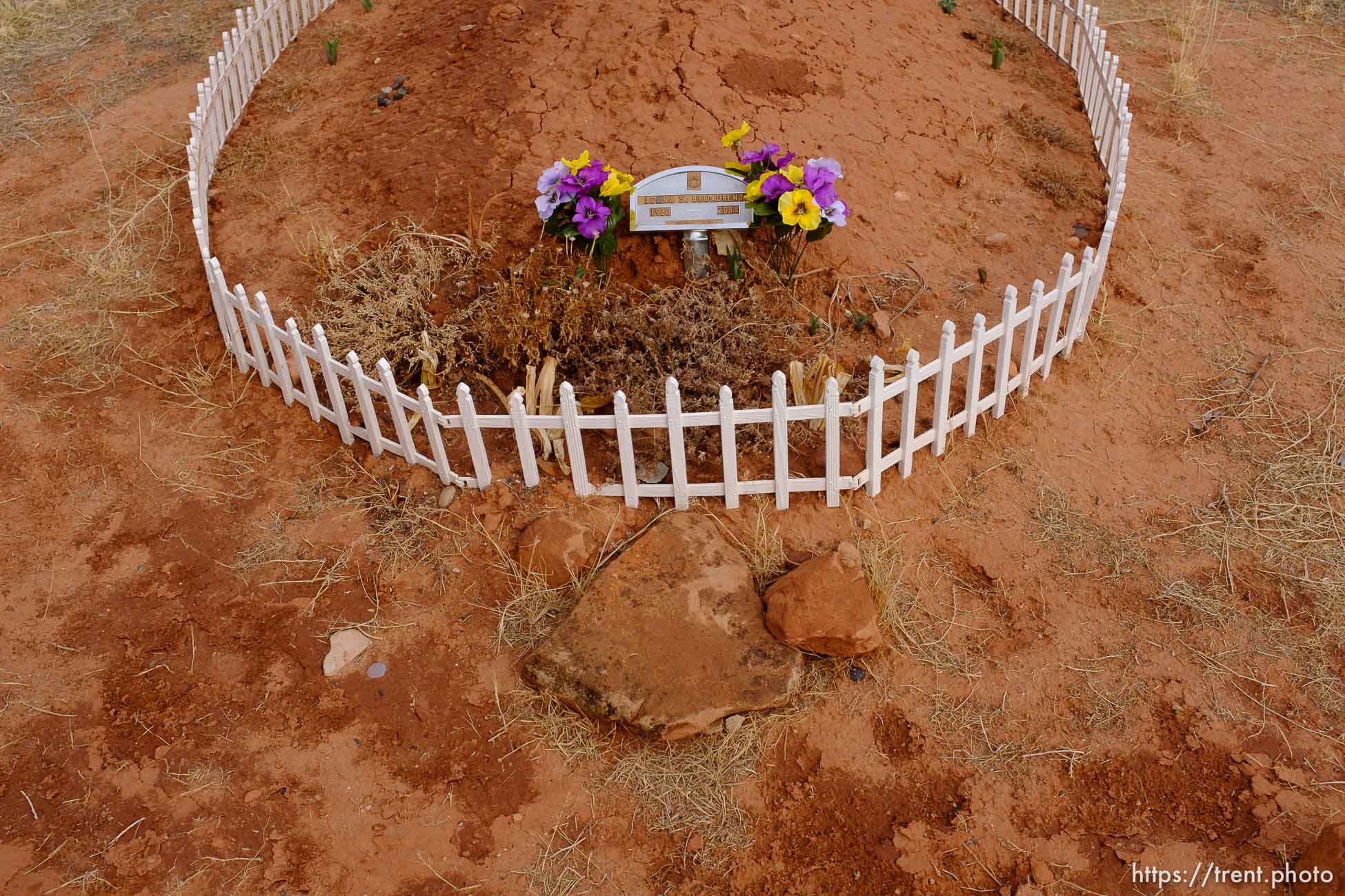 Loanna S. Broadbent, 1933-2014. Isaac W. Carling Memorial Park, Colorado City, Friday March 16, 2018.