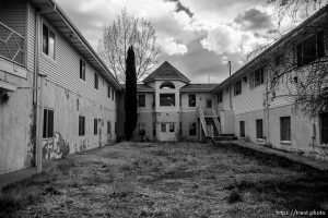 (Trent Nelson | The Salt Lake Tribune)  
Fred Jessop home, empty, Saturday March 17, 2018.