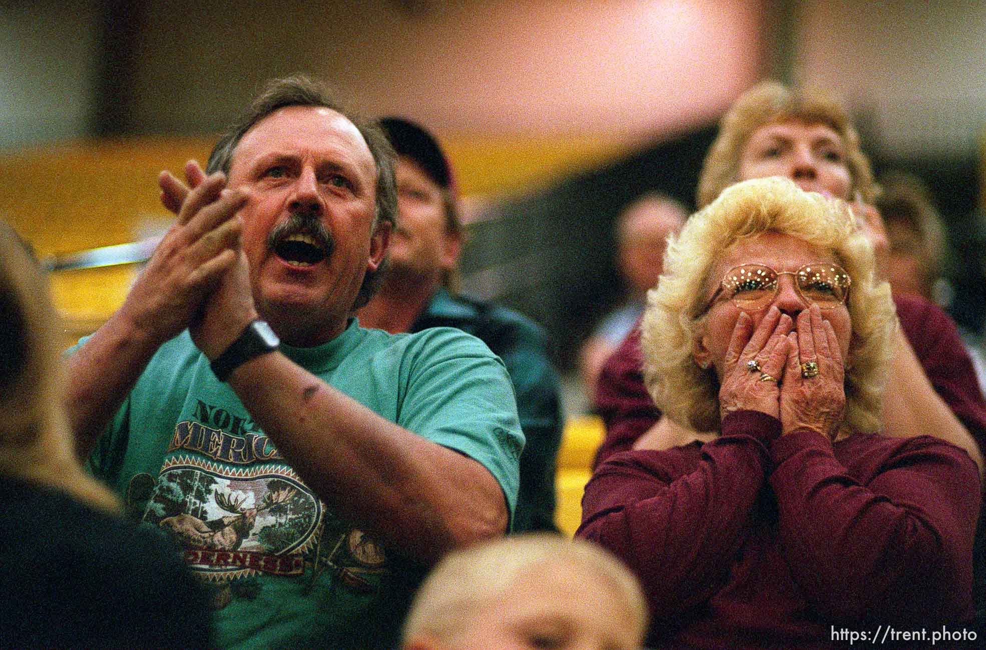 Fans. North Sevier Wolves state basketball championship essay.