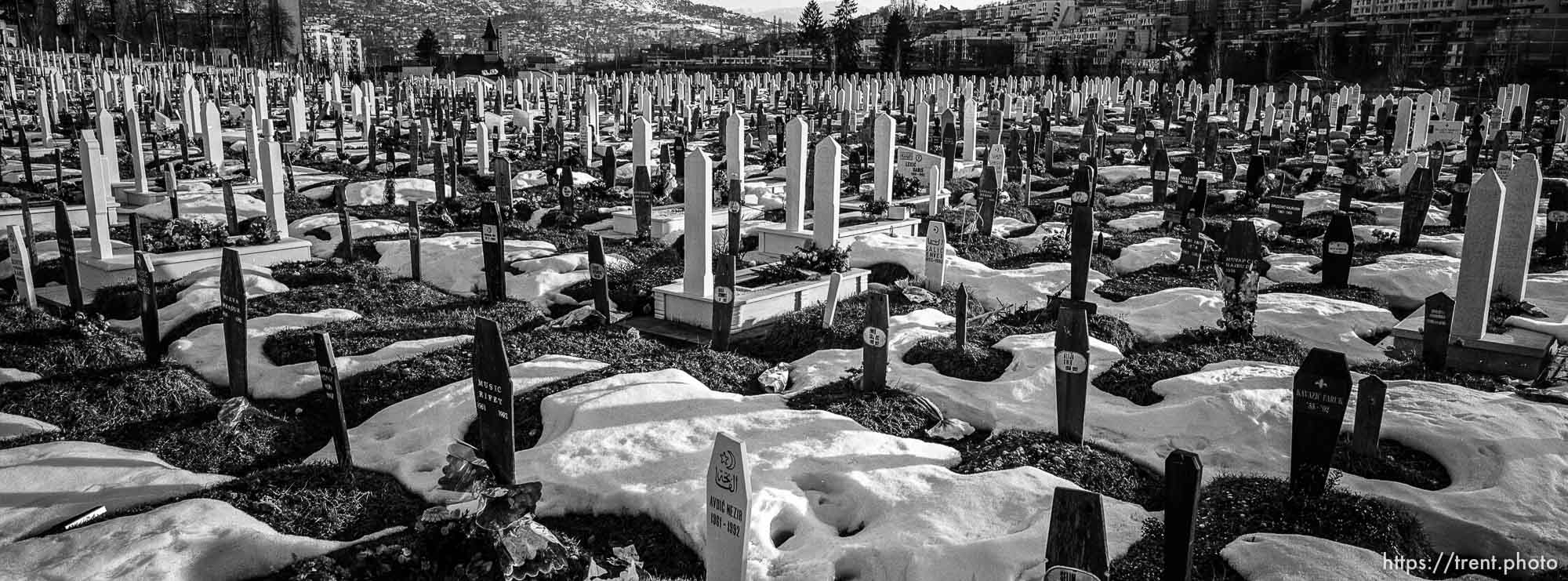 Football pitch graveyard