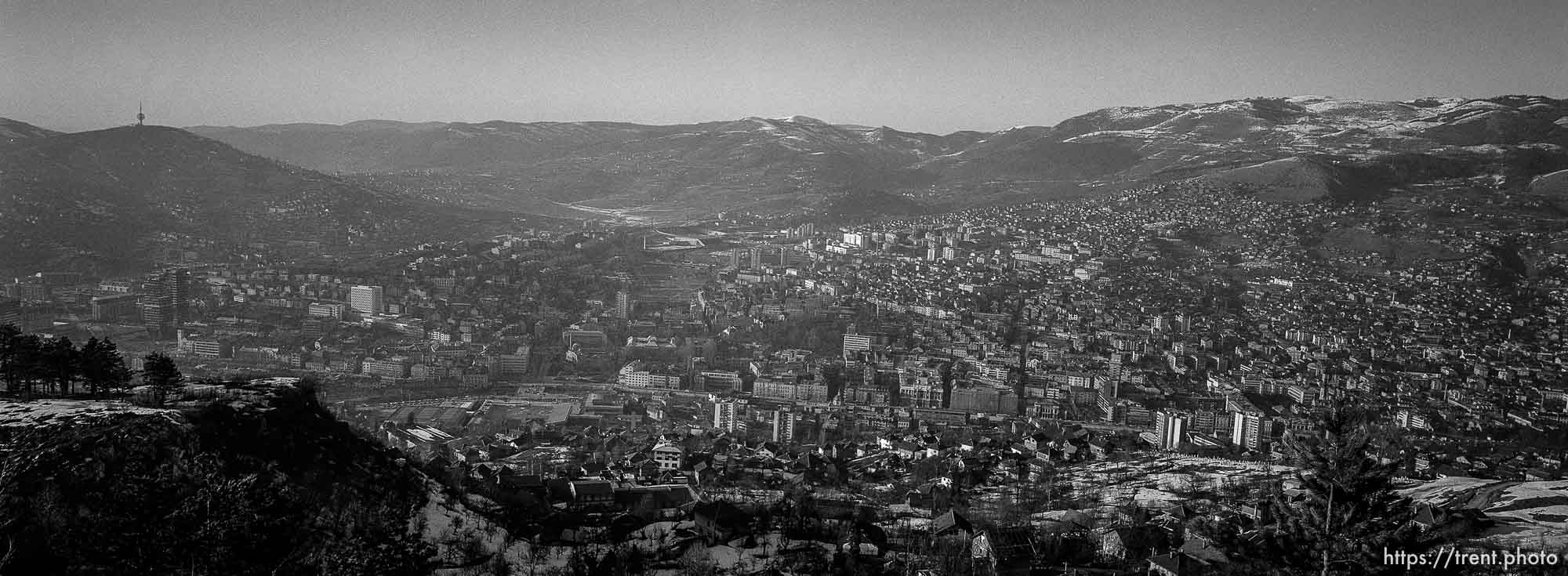 Overview of Sarajevo (1 of 3).