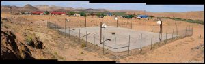 navajo nation. Abandoned basketball courts