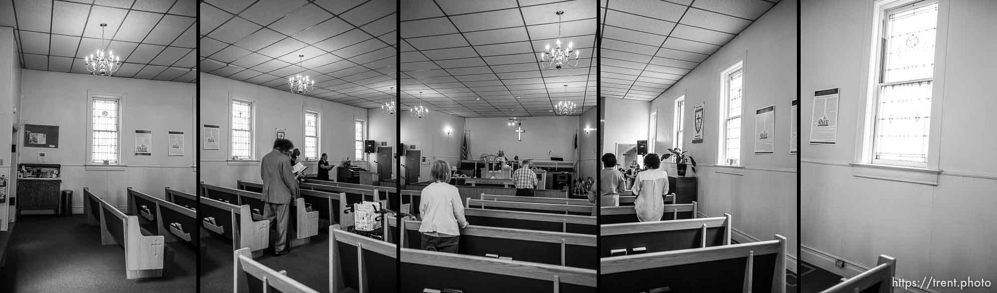 (Trent Nelson | The Salt Lake Tribune)  
Rev. Nurjhan Govan is retiring after 14 years, the longest serving pastor Salt Lake City's historic Trinity AME Church has ever had, Sunday Aug. 19, 2018.