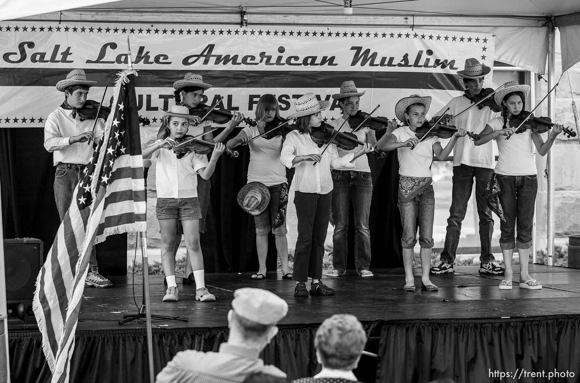 Fiddlers at Salt Lake American Muslim Cultural Festival