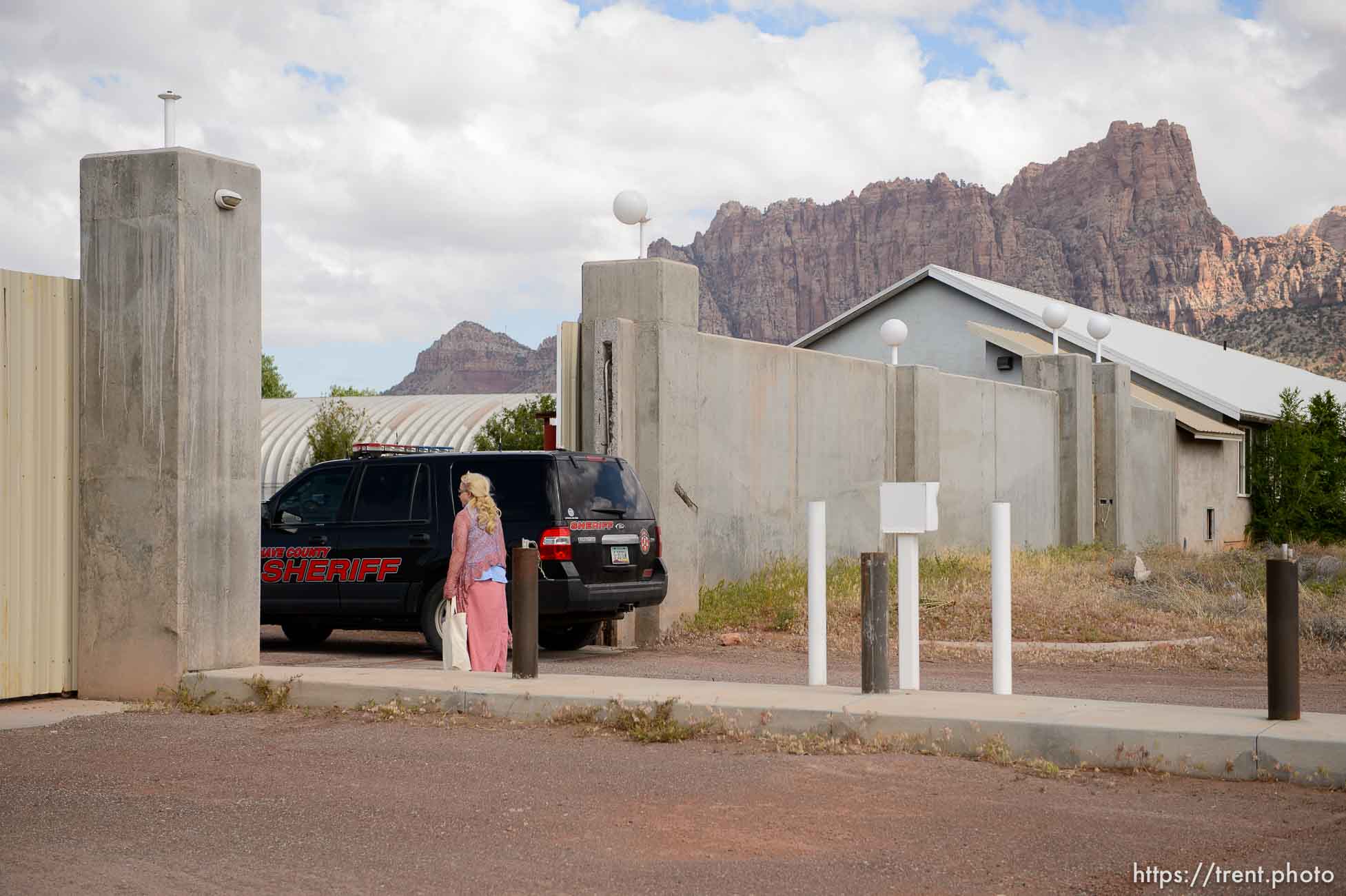 Trent Nelson  |  The Salt Lake Tribune
UEP eviction of south yard, former FLDS storehouse complex, Monday May 8, 2017. christine marie katas