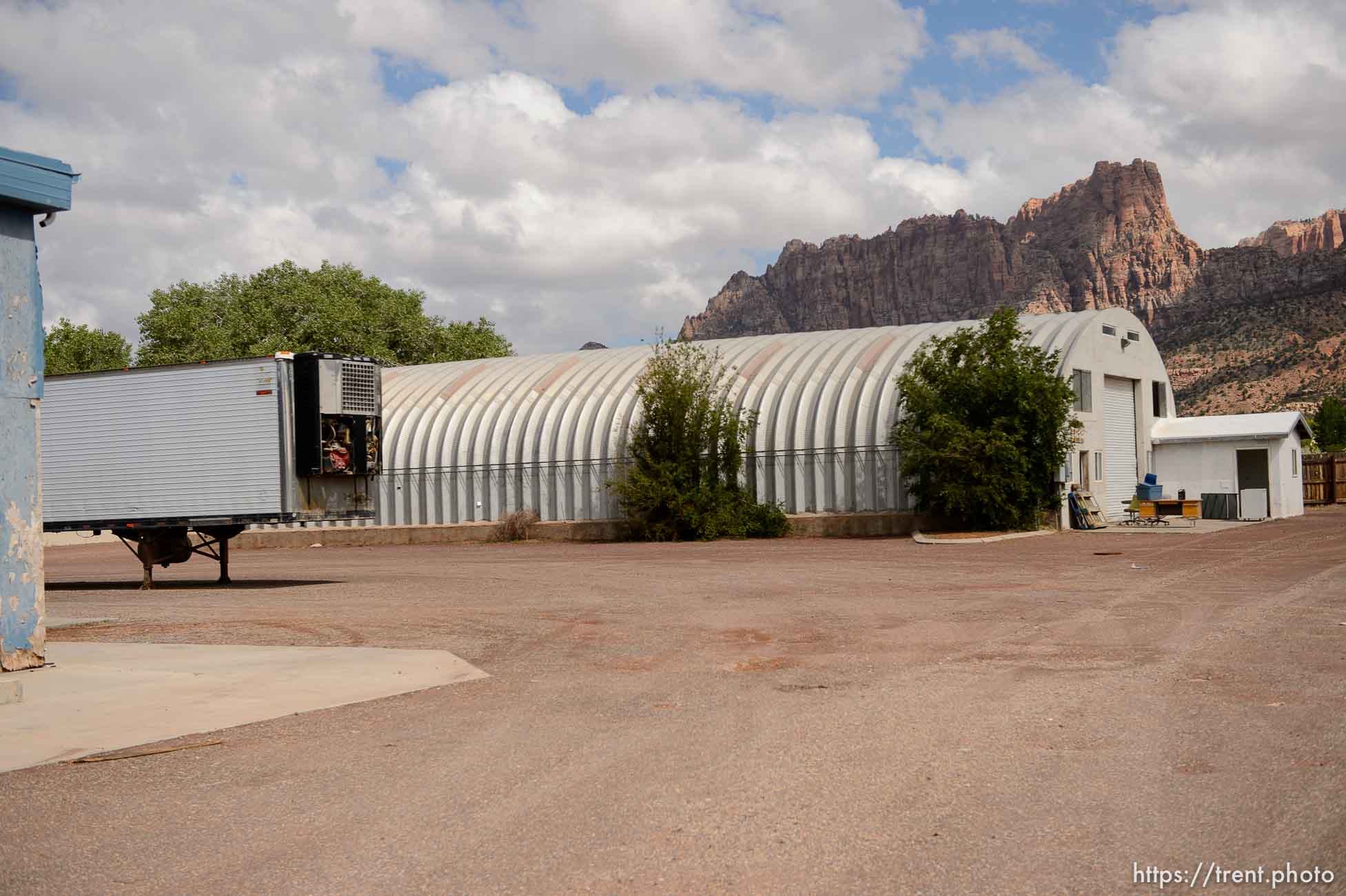 Trent Nelson  |  The Salt Lake Tribune
UEP eviction of south yard, former FLDS storehouse complex, Monday May 8, 2017.