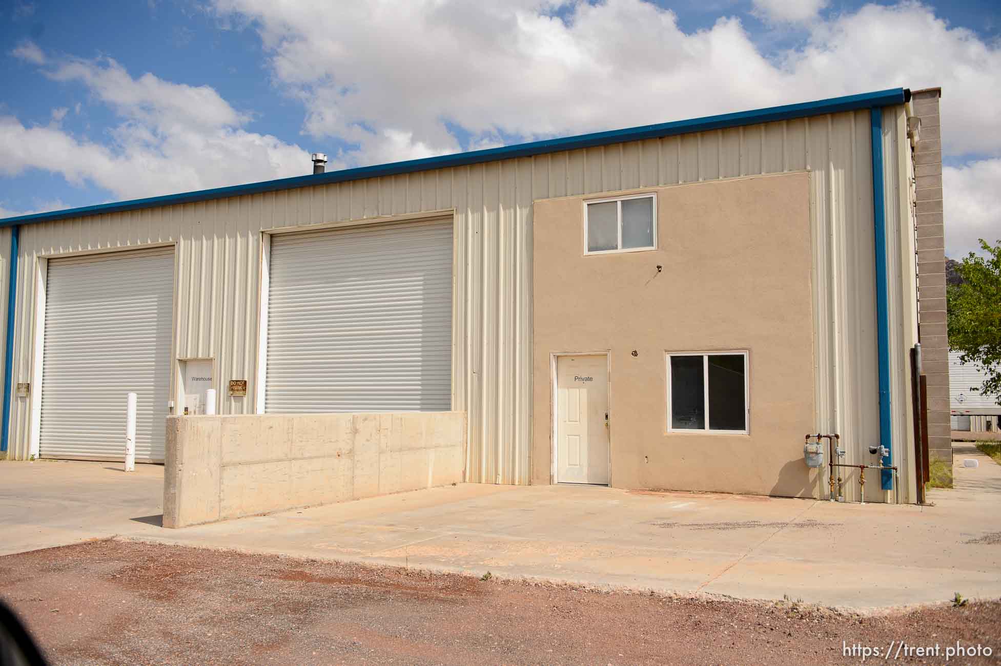 Trent Nelson  |  The Salt Lake Tribune
UEP eviction of south yard, former FLDS storehouse complex, Monday May 8, 2017.