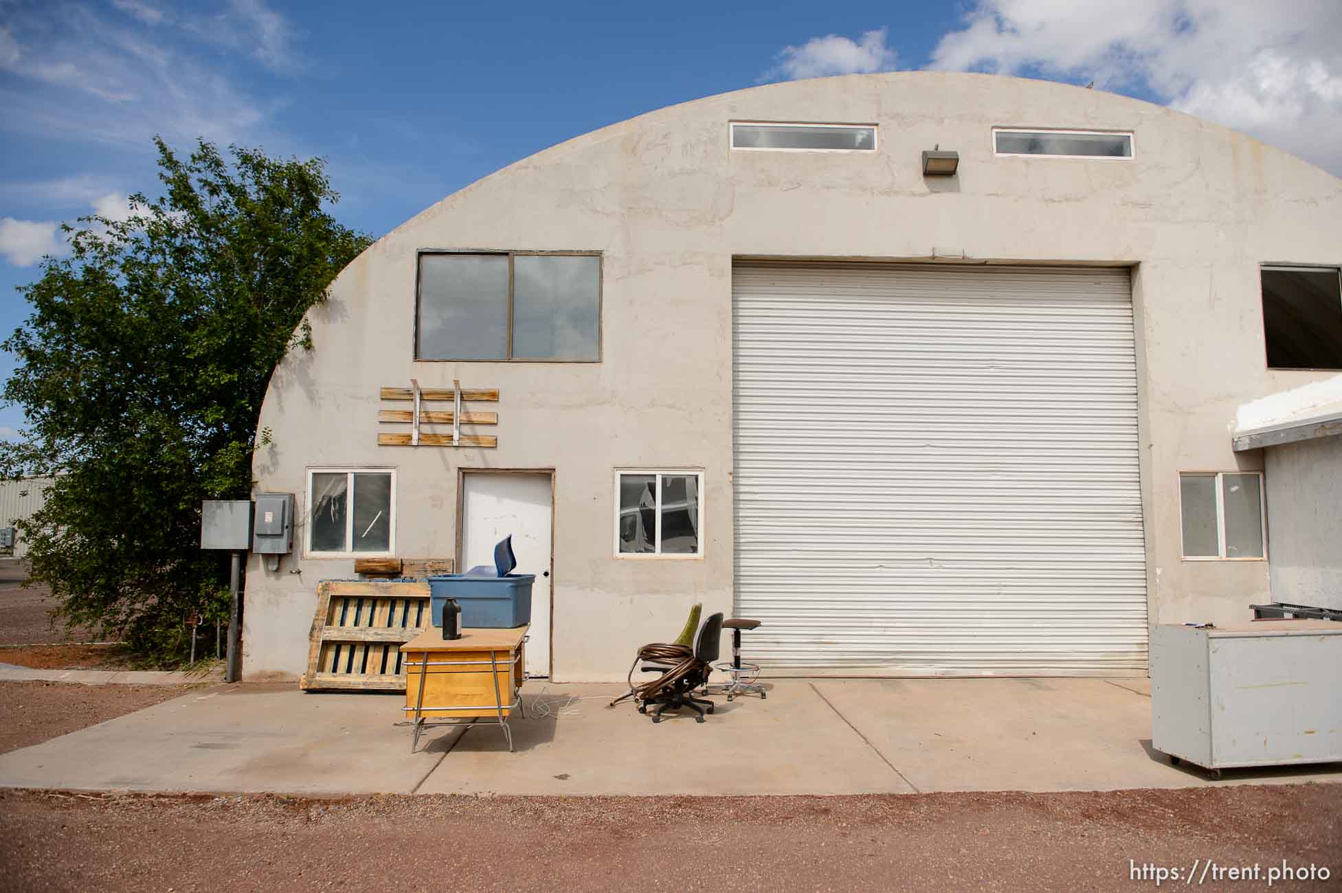 Trent Nelson  |  The Salt Lake Tribune
UEP eviction of south yard, former FLDS storehouse complex, Monday May 8, 2017.