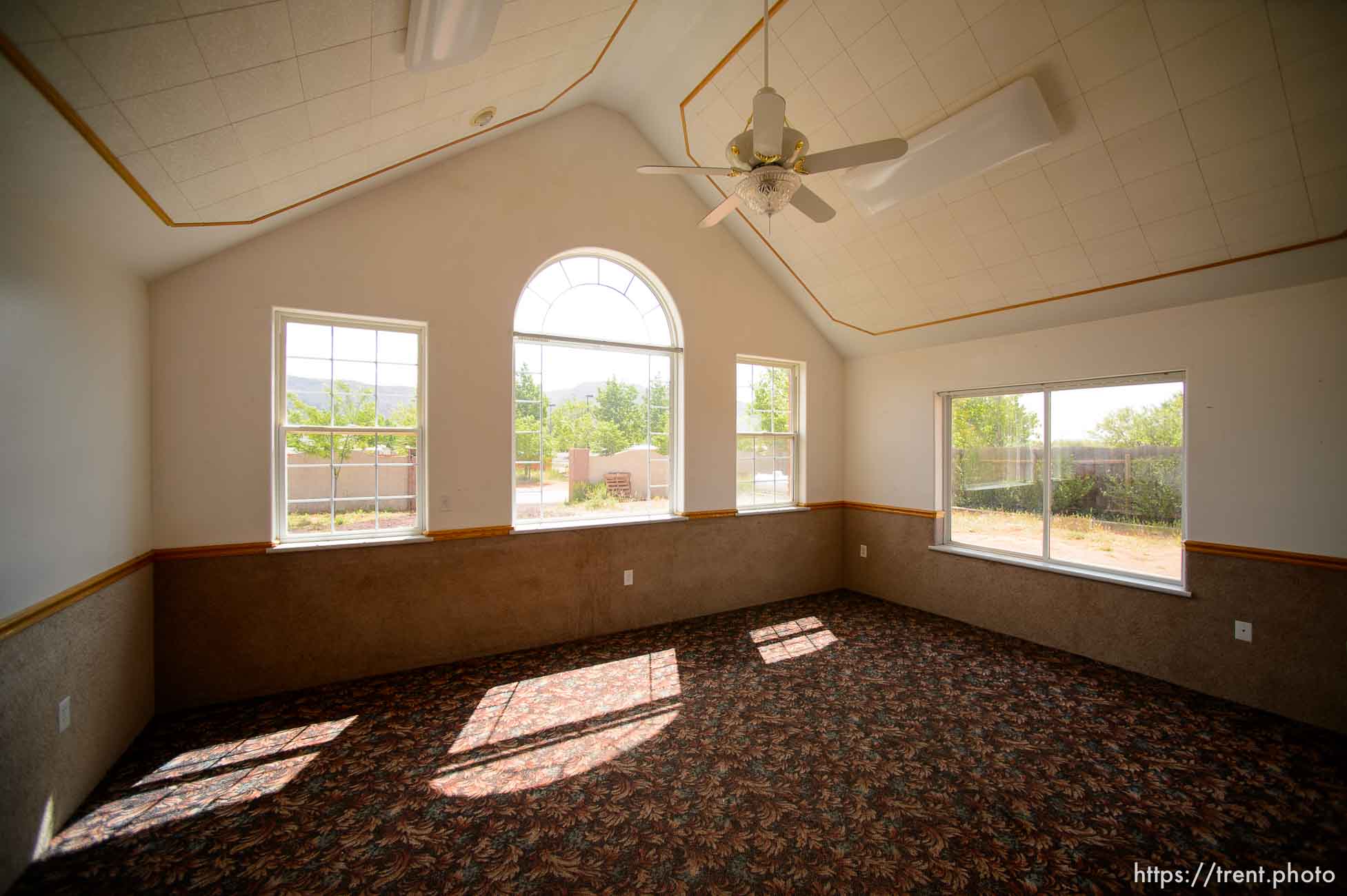 Trent Nelson  |  The Salt Lake Tribune
An empty UEP Trust home in Colorado City, AZ, vacated by an FLDS family as eviction loomed, Monday May 8, 2017.