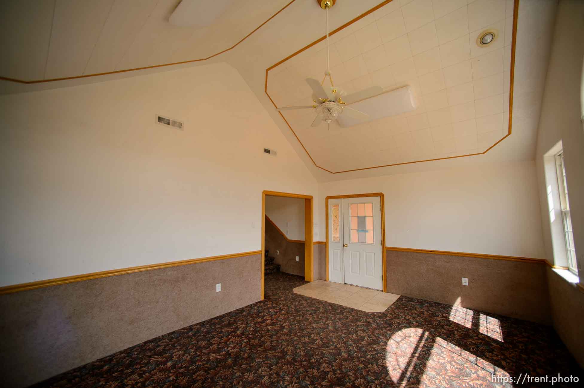 Trent Nelson  |  The Salt Lake Tribune
An empty UEP Trust home in Colorado City, AZ, vacated by an FLDS family as eviction loomed, Monday May 8, 2017.