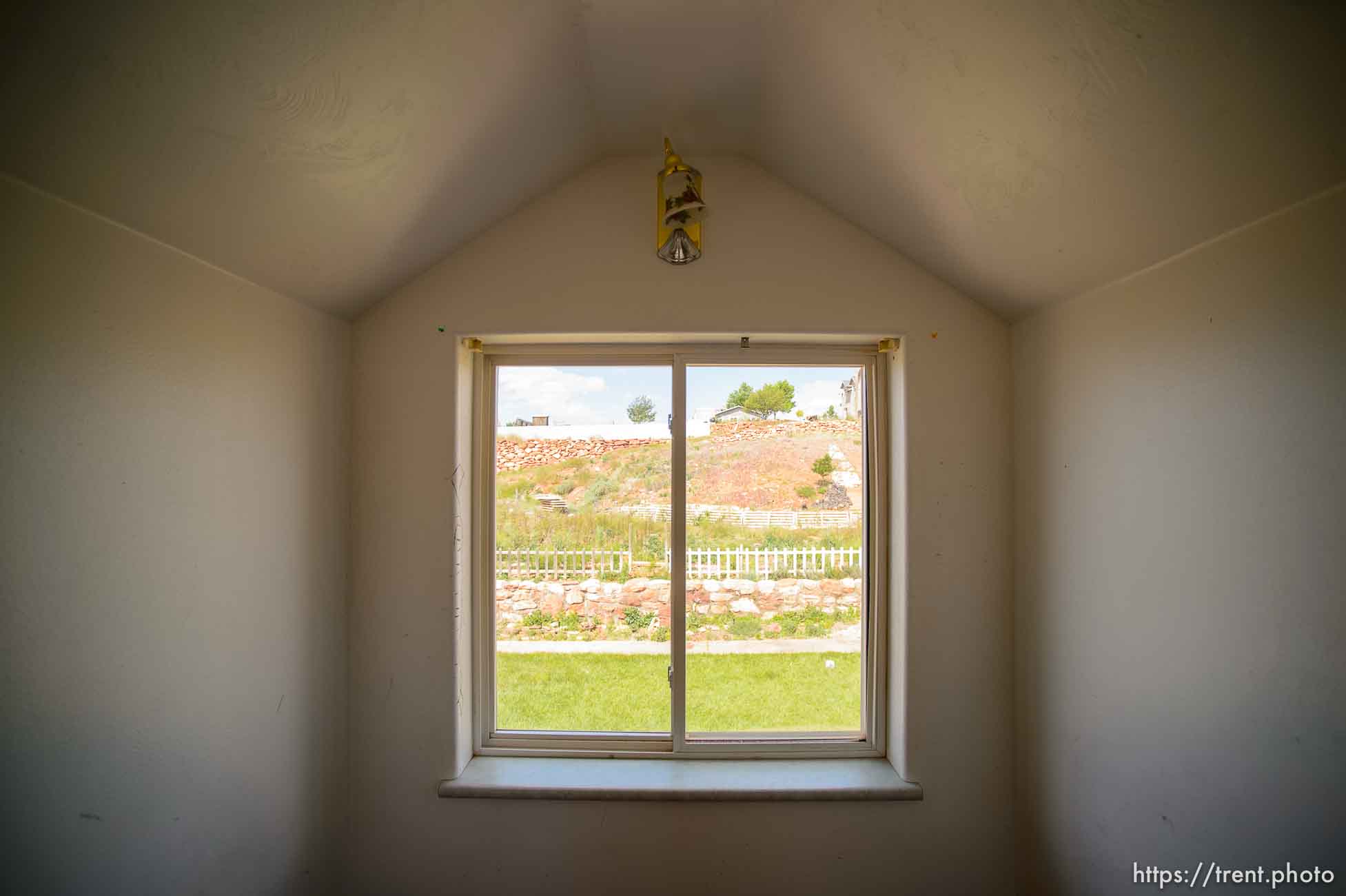 Trent Nelson  |  The Salt Lake Tribune
An empty UEP Trust home in Colorado City, AZ, vacated by an FLDS family as eviction loomed, Monday May 8, 2017.