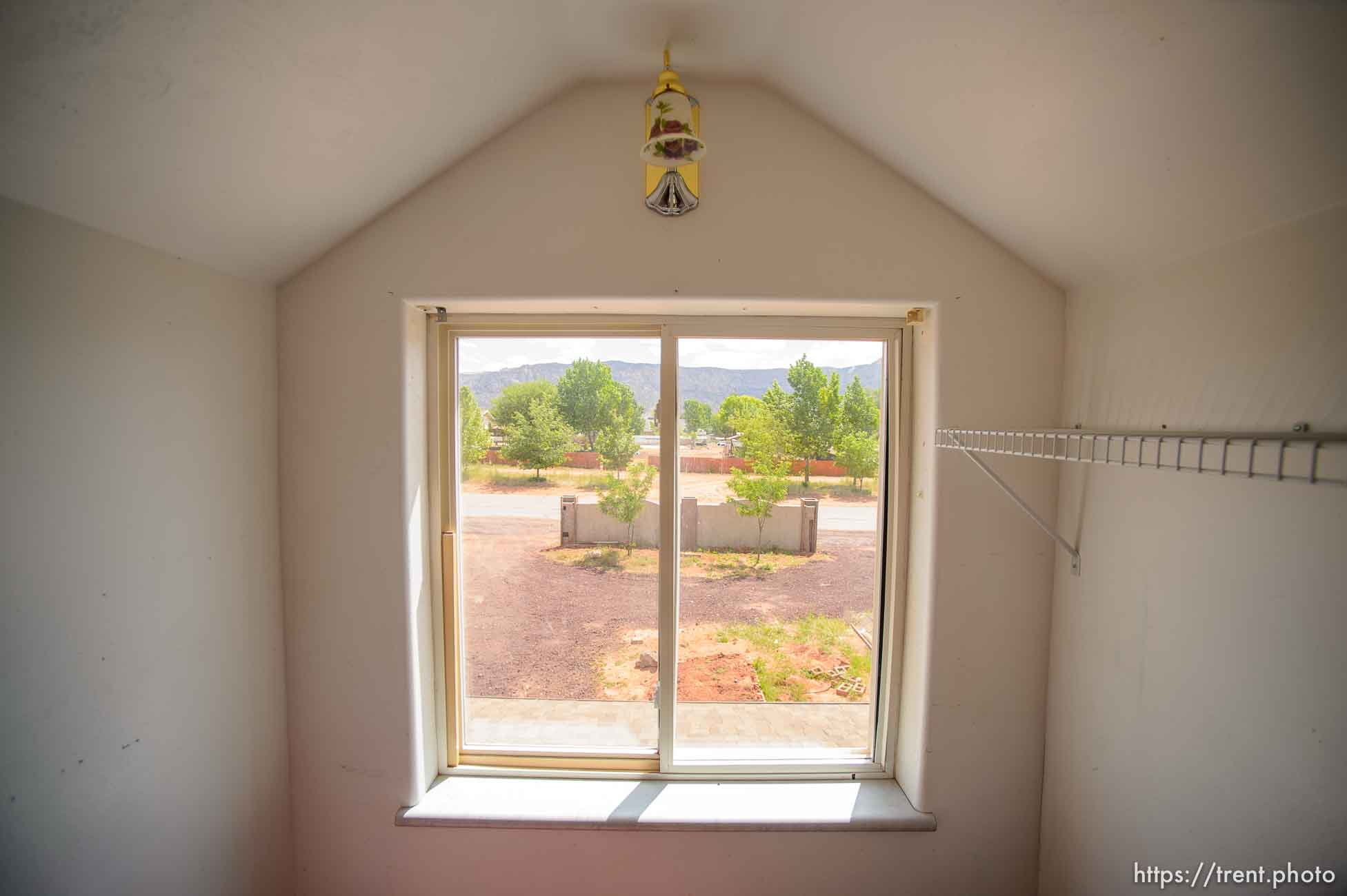 Trent Nelson  |  The Salt Lake Tribune
An empty UEP Trust home in Colorado City, AZ, vacated by an FLDS family as eviction loomed, Monday May 8, 2017.