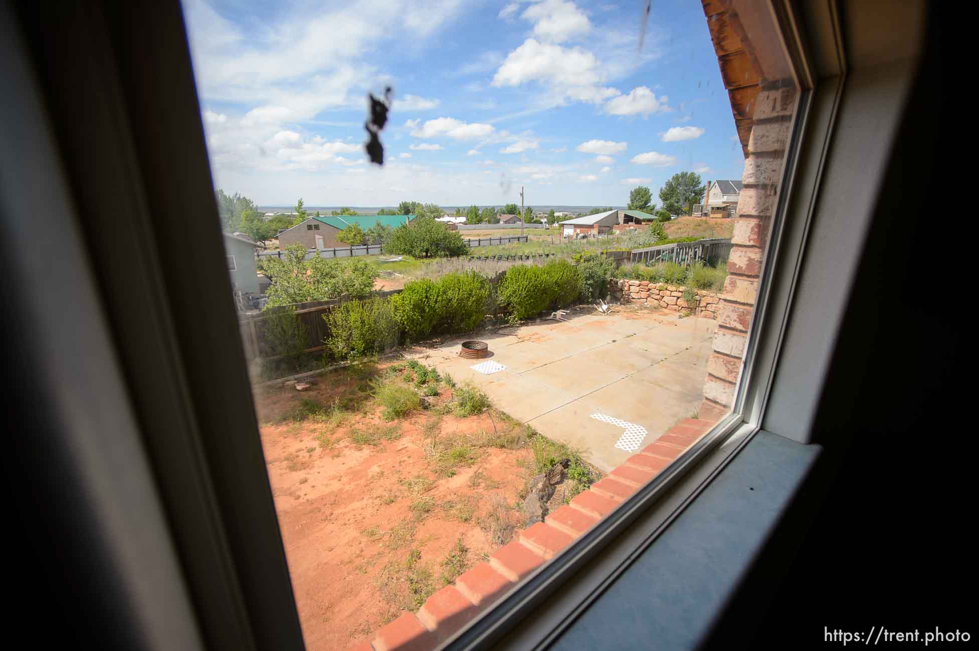 Trent Nelson  |  The Salt Lake Tribune
An empty UEP Trust home in Colorado City, AZ, vacated by an FLDS family as eviction loomed, Monday May 8, 2017.