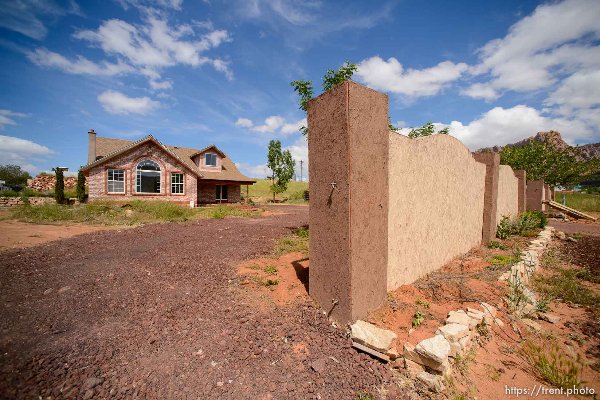 Trent Nelson  |  The Salt Lake Tribune
An empty UEP Trust home in Colorado City, AZ, vacated by an FLDS family as eviction loomed, Monday May 8, 2017.