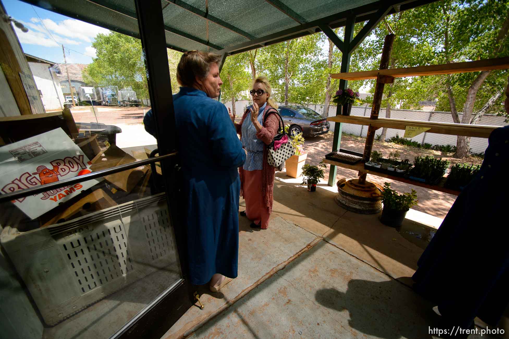 Trent Nelson  |  The Salt Lake Tribune
short creek trading company, an FLDS grocery, given eviction notice from UEP trust, Monday May 8, 2017. christine marie katas