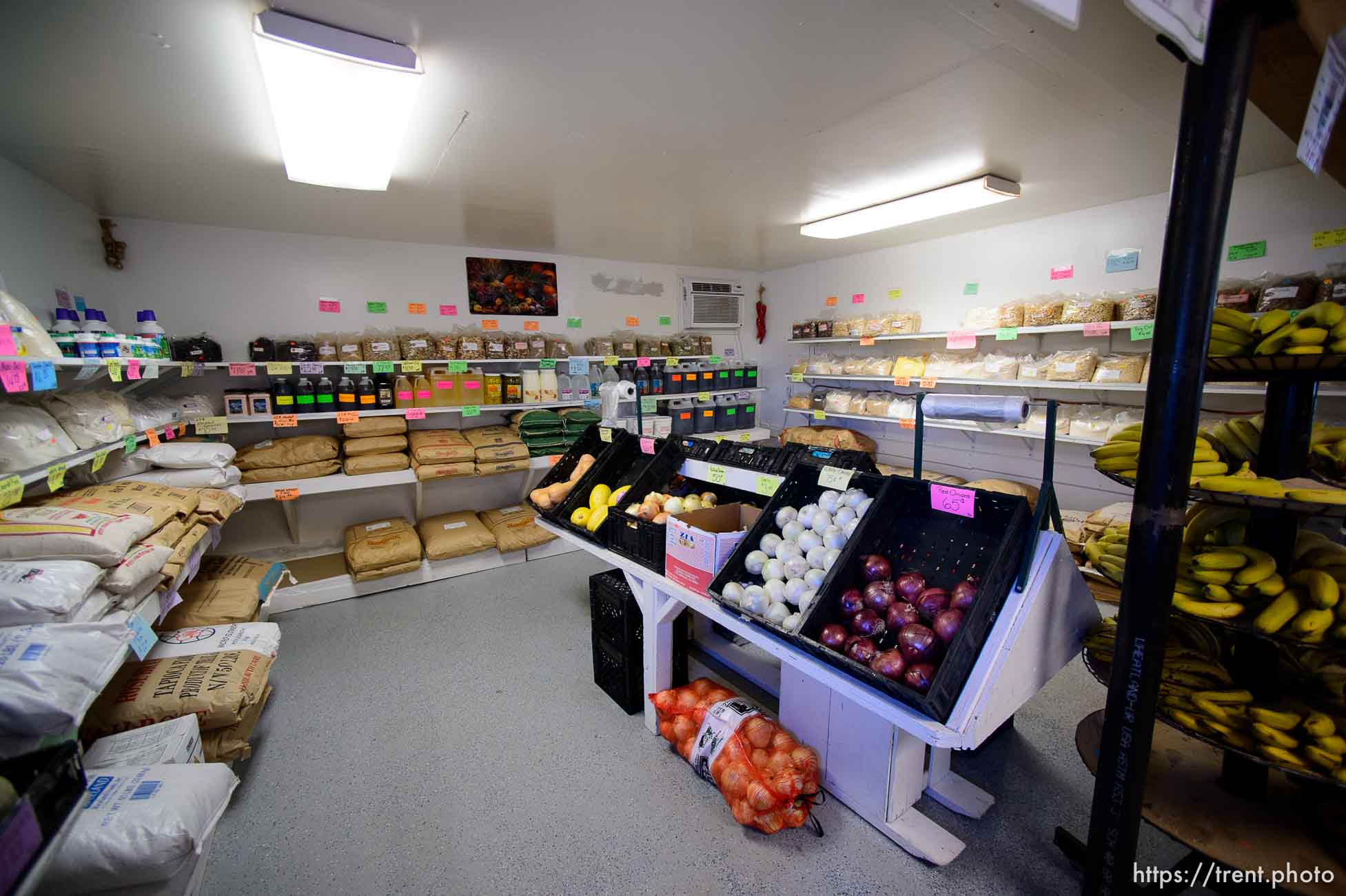 Trent Nelson  |  The Salt Lake Tribune
short creek trading company, an FLDS grocery, given eviction notice from UEP trust, Monday May 8, 2017.