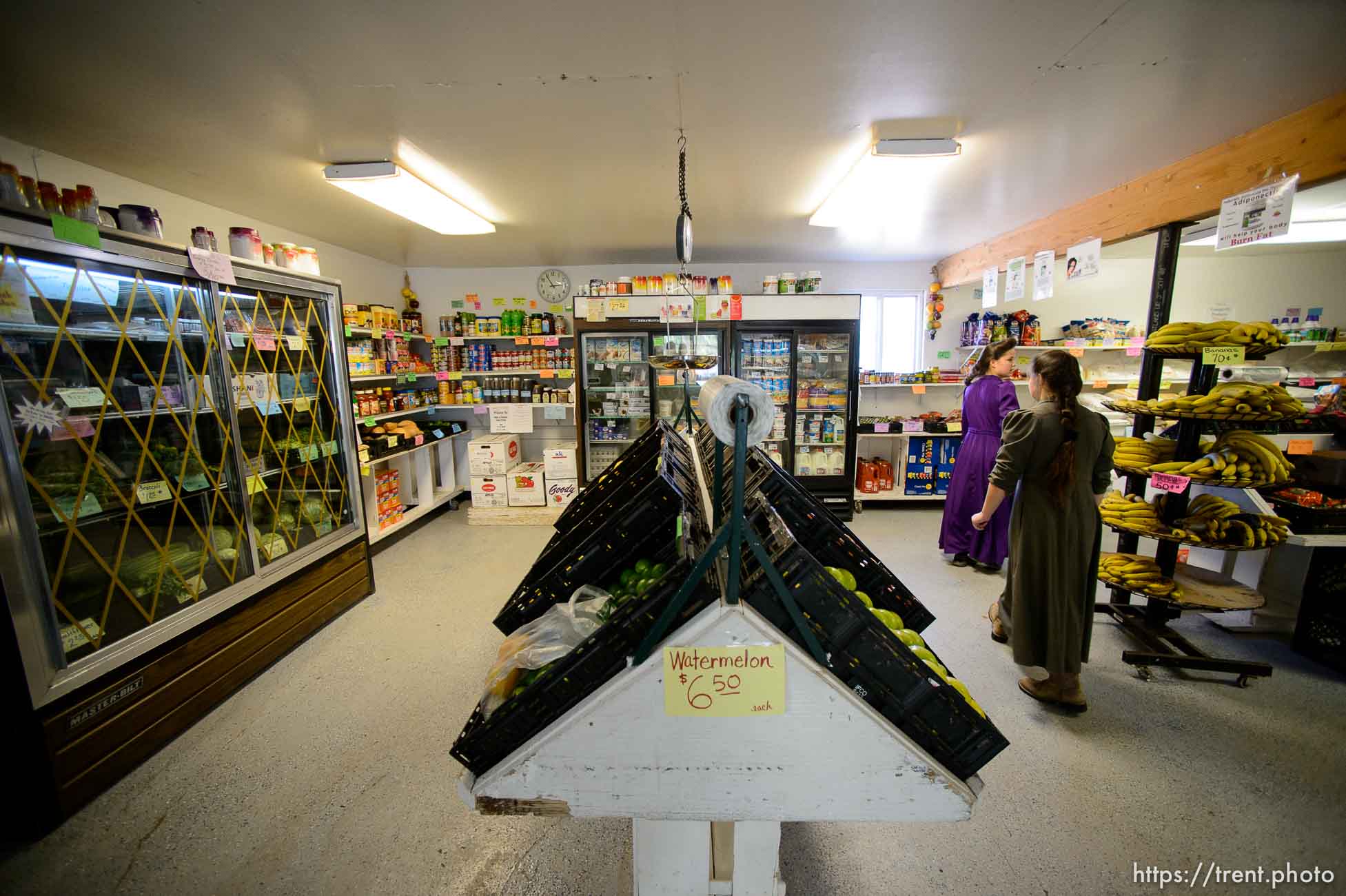 Trent Nelson  |  The Salt Lake Tribune
short creek trading company, an FLDS grocery, given eviction notice from UEP trust, Monday May 8, 2017.