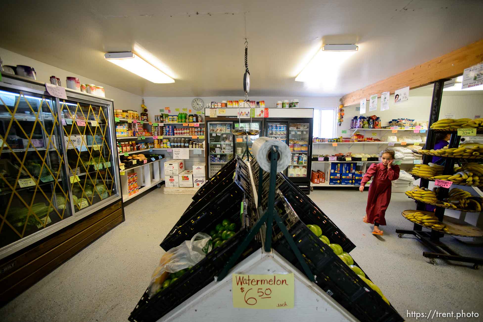 Trent Nelson  |  The Salt Lake Tribune
short creek trading company, an FLDS grocery, given eviction notice from UEP trust, Monday May 8, 2017.