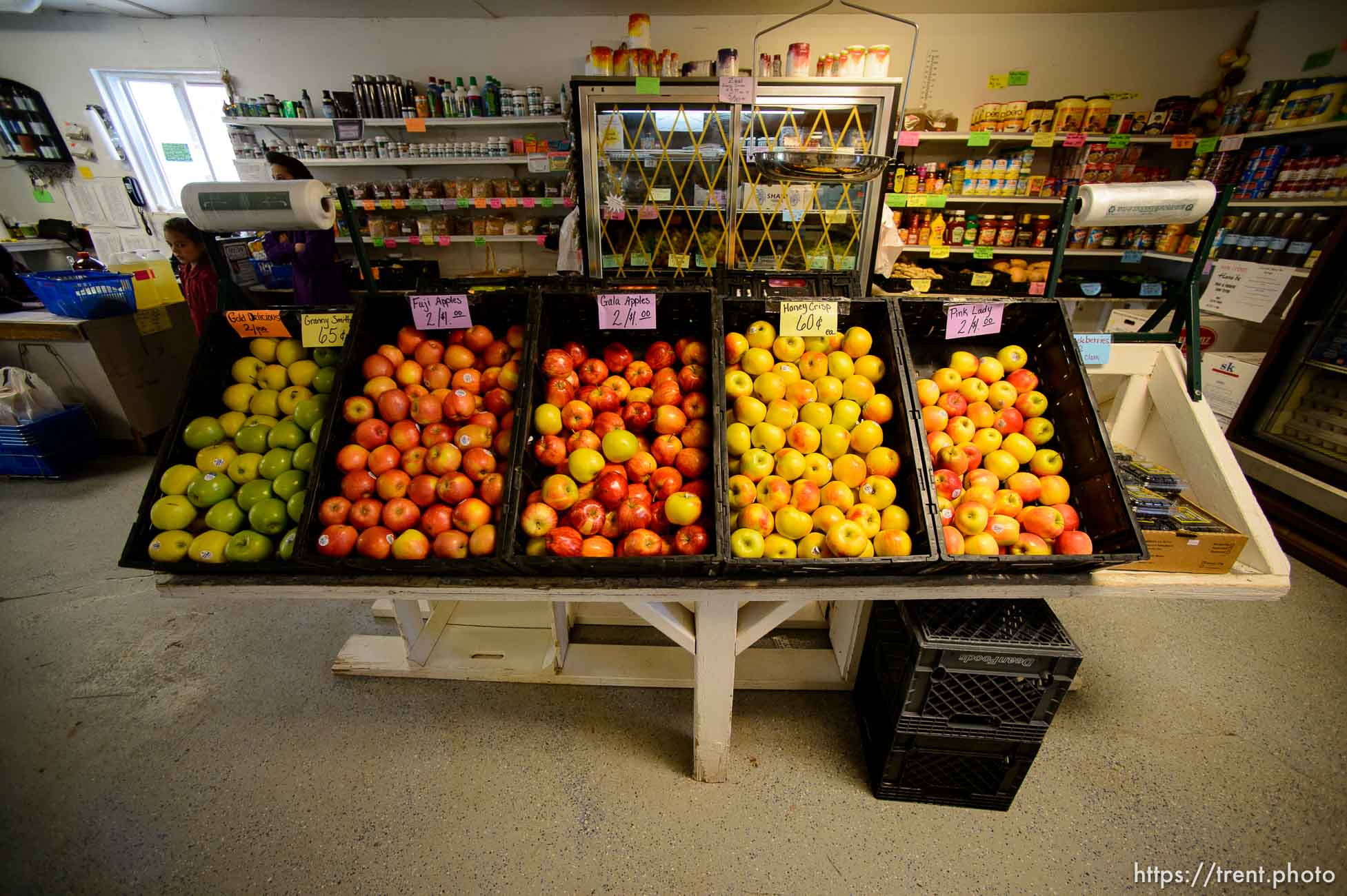 Trent Nelson  |  The Salt Lake Tribune
short creek trading company, an FLDS grocery, given eviction notice from UEP trust, Monday May 8, 2017.