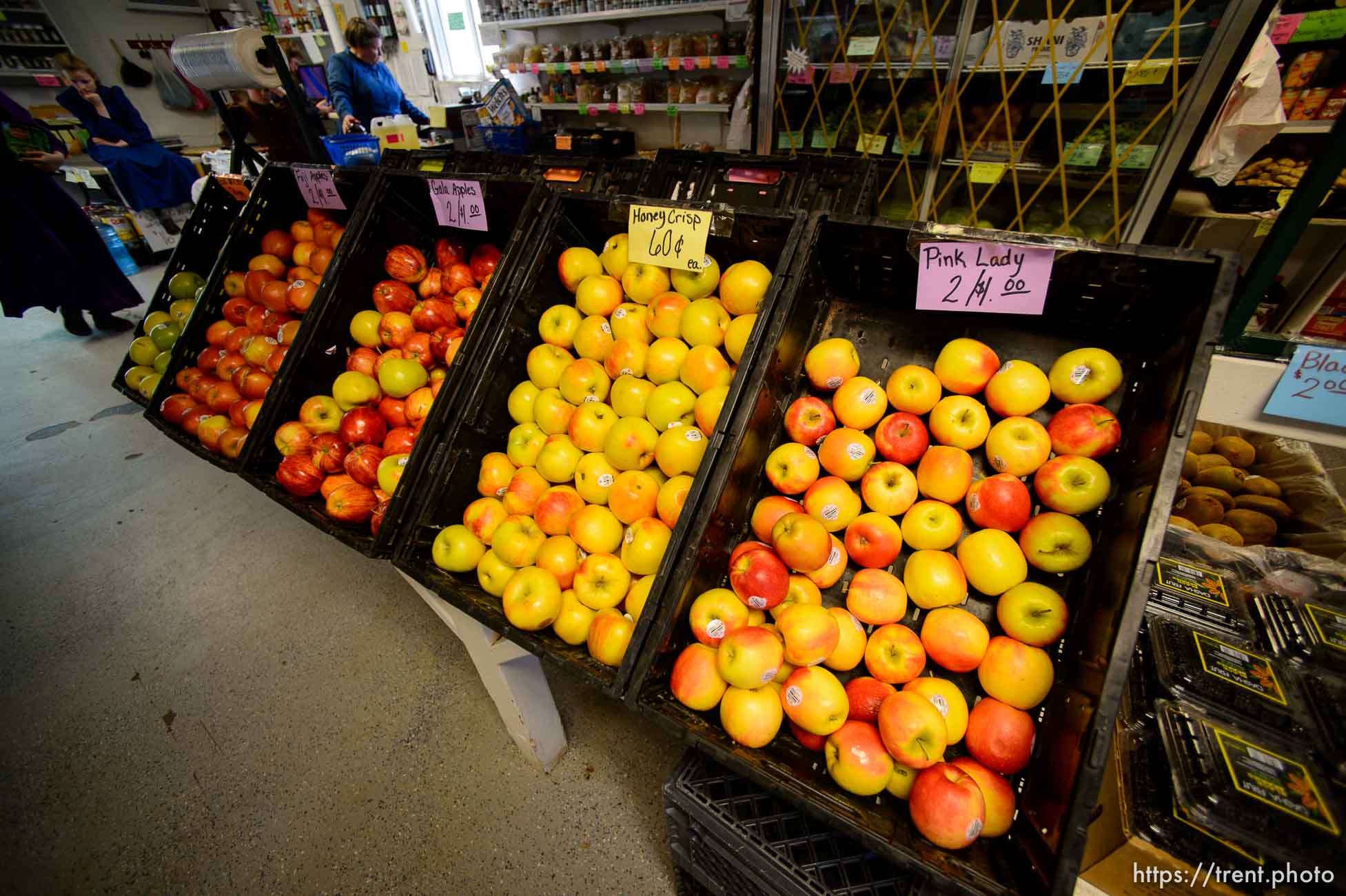 Trent Nelson  |  The Salt Lake Tribune
short creek trading company, an FLDS grocery, given eviction notice from UEP trust, Monday May 8, 2017.