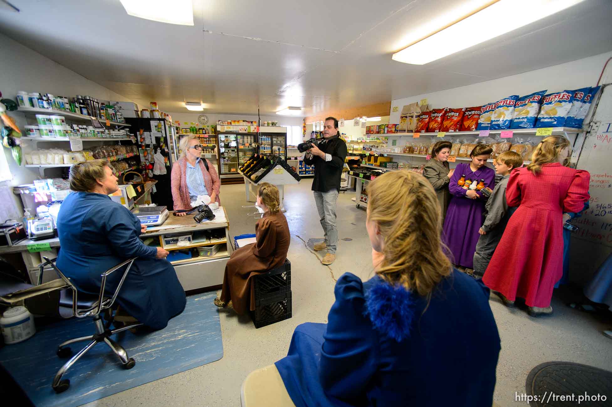 Trent Nelson  |  The Salt Lake Tribune
short creek trading company, an FLDS grocery, given eviction notice from UEP trust, Monday May 8, 2017. christine marie katas, tolga katas