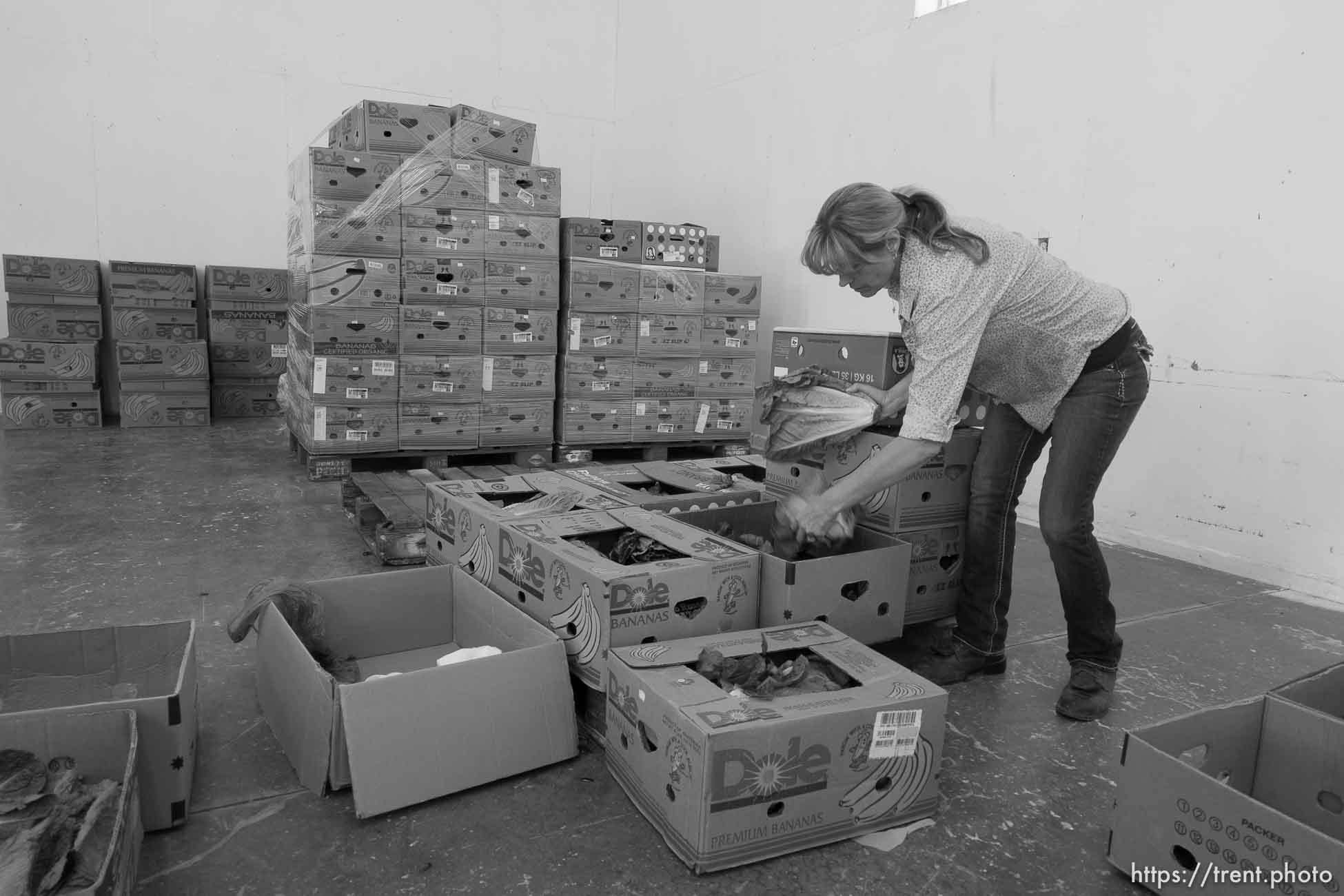 Trent Nelson  |  The Salt Lake Tribune
Sherrie Mackert. Short Creek Family Services Center provides food and services to families, Wednesday September 14, 2016.