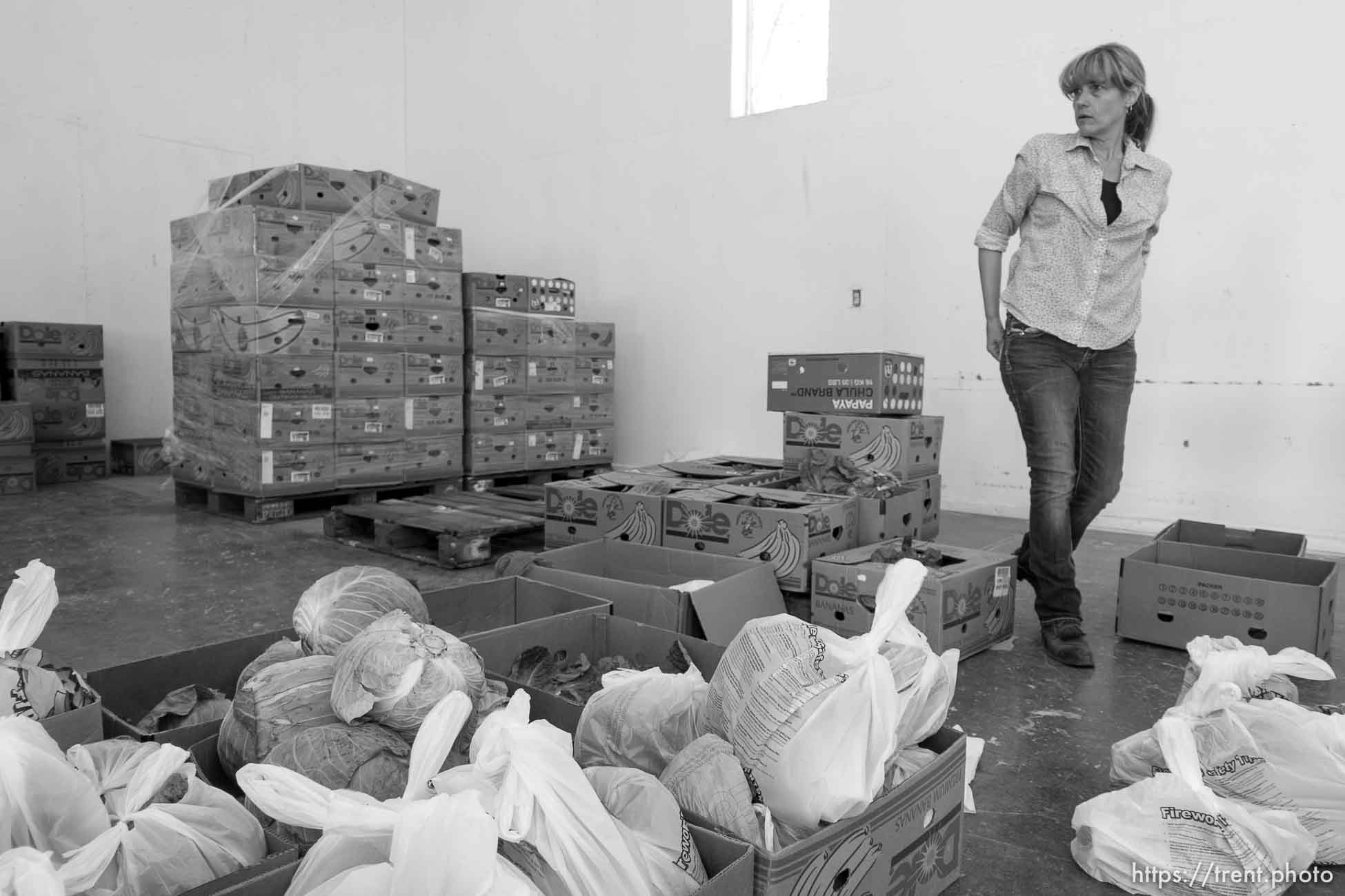 Trent Nelson  |  The Salt Lake Tribune
Sherrie Mackert at the Short Creek Family Services Center, which provides food and services to families, Wednesday September 14, 2016.