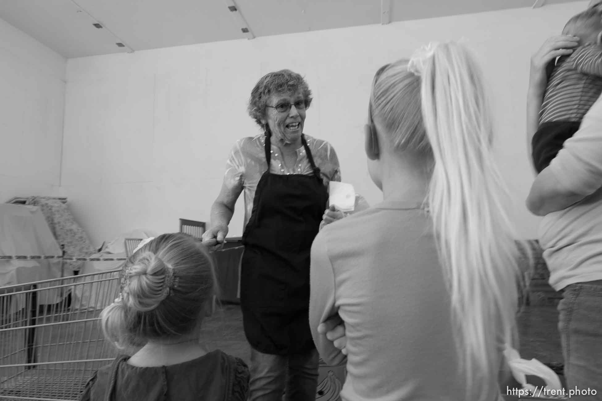 Trent Nelson  |  The Salt Lake Tribune
Sharon Collins. Short Creek Family Services Center provides food and services to families, Wednesday September 14, 2016.