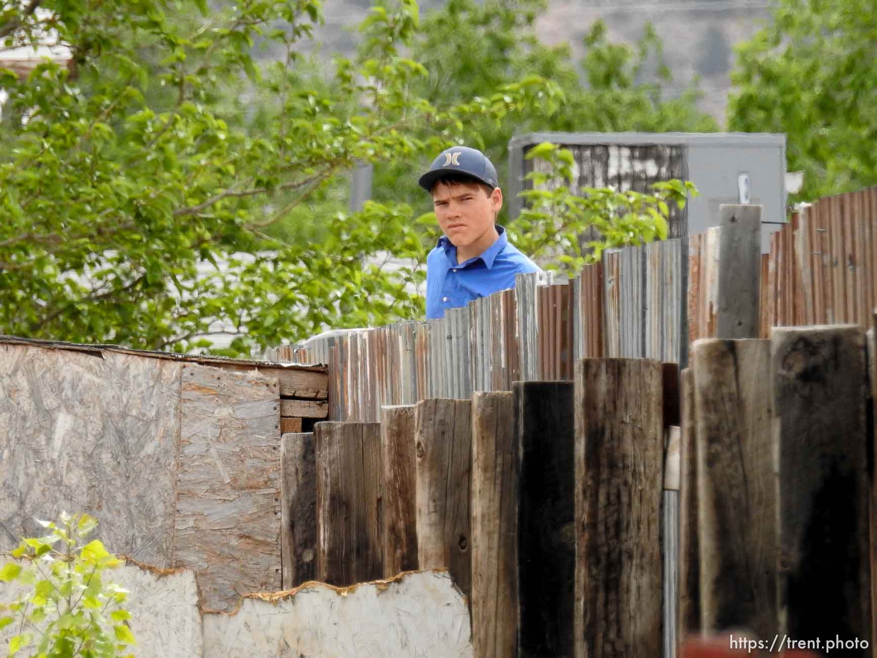 Trent Nelson  |  The Salt Lake Tribune
UEP eviction of home in Colorado City, AZ, Tuesday May 9, 2017.