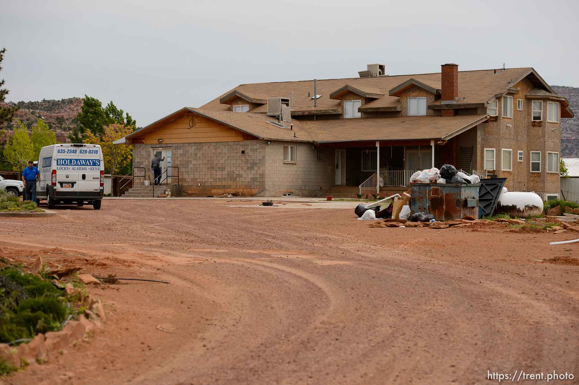 Trent Nelson  |  The Salt Lake Tribune
UEP eviction of home in Colorado City, AZ, Tuesday May 9, 2017.