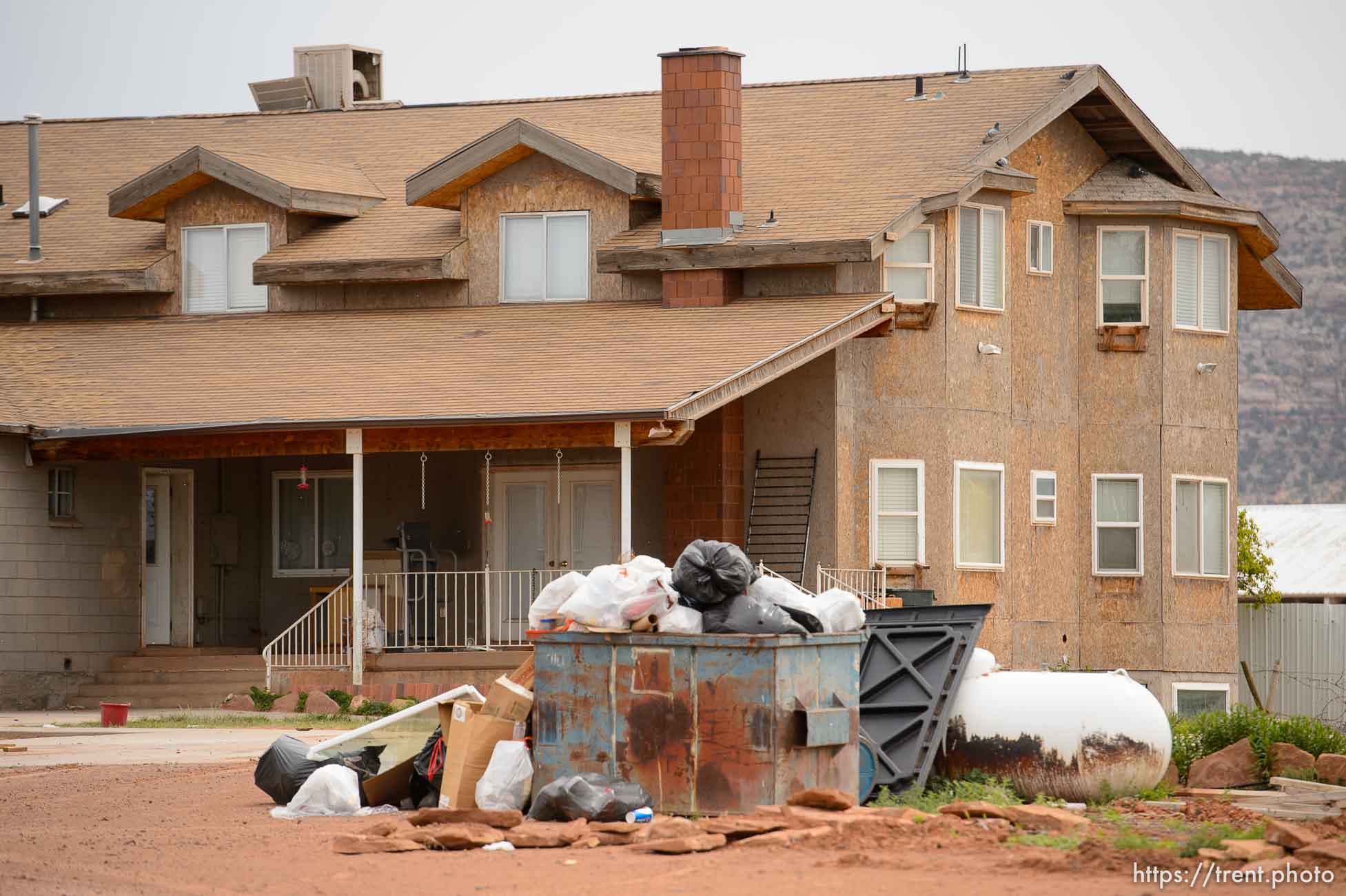 Trent Nelson  |  The Salt Lake Tribune
UEP eviction of home in Colorado City, AZ, Tuesday May 9, 2017.