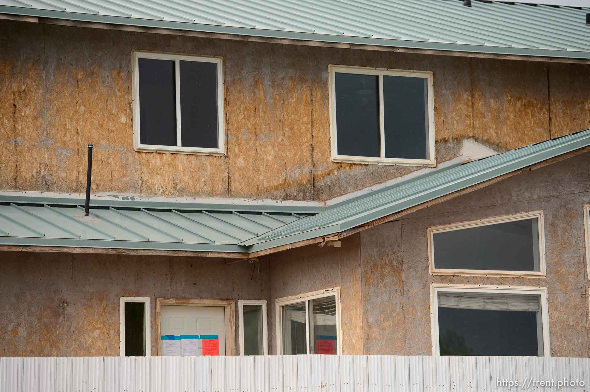 Trent Nelson  |  The Salt Lake Tribune
An FLDS man removes a shed from a property in Colorado City, AZ, Tuesday May 9, 2017, as the locks are changed by the UEP Trust on the home next door.